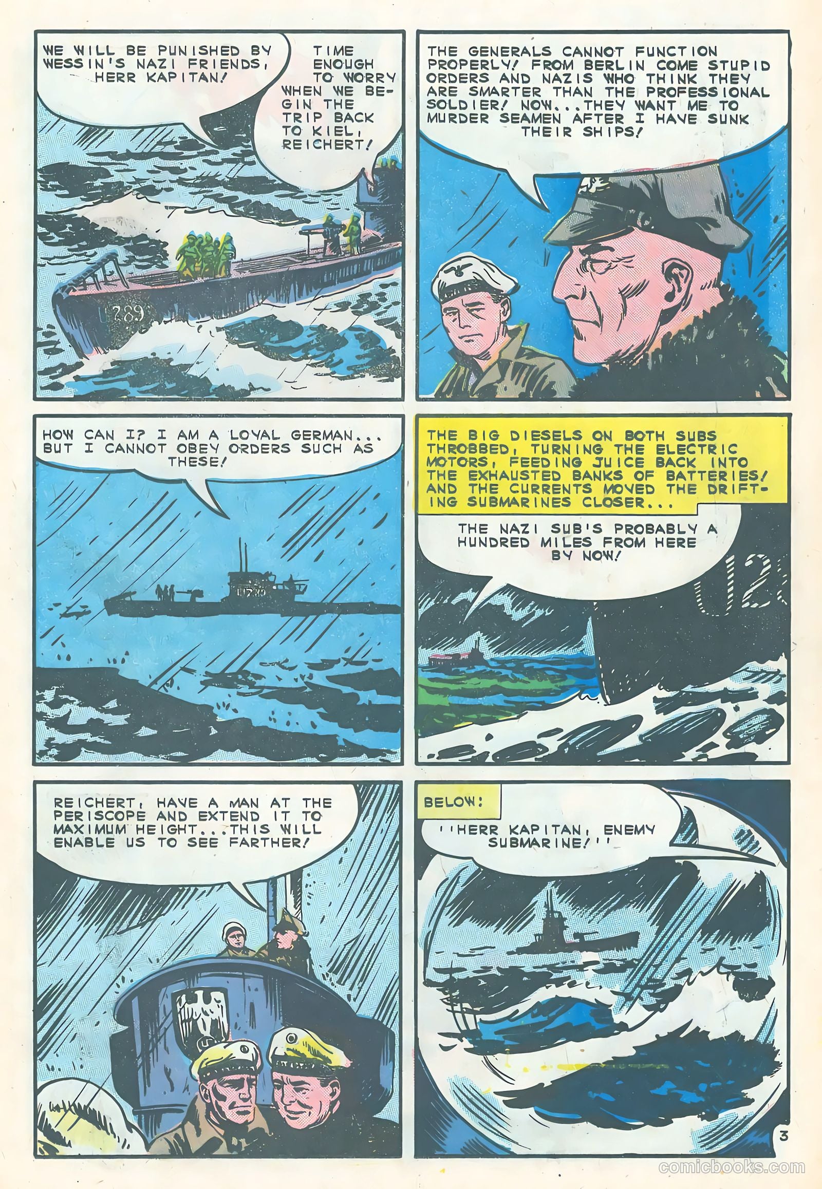 Submarine Attack #54 (1966) — page 17 of 36