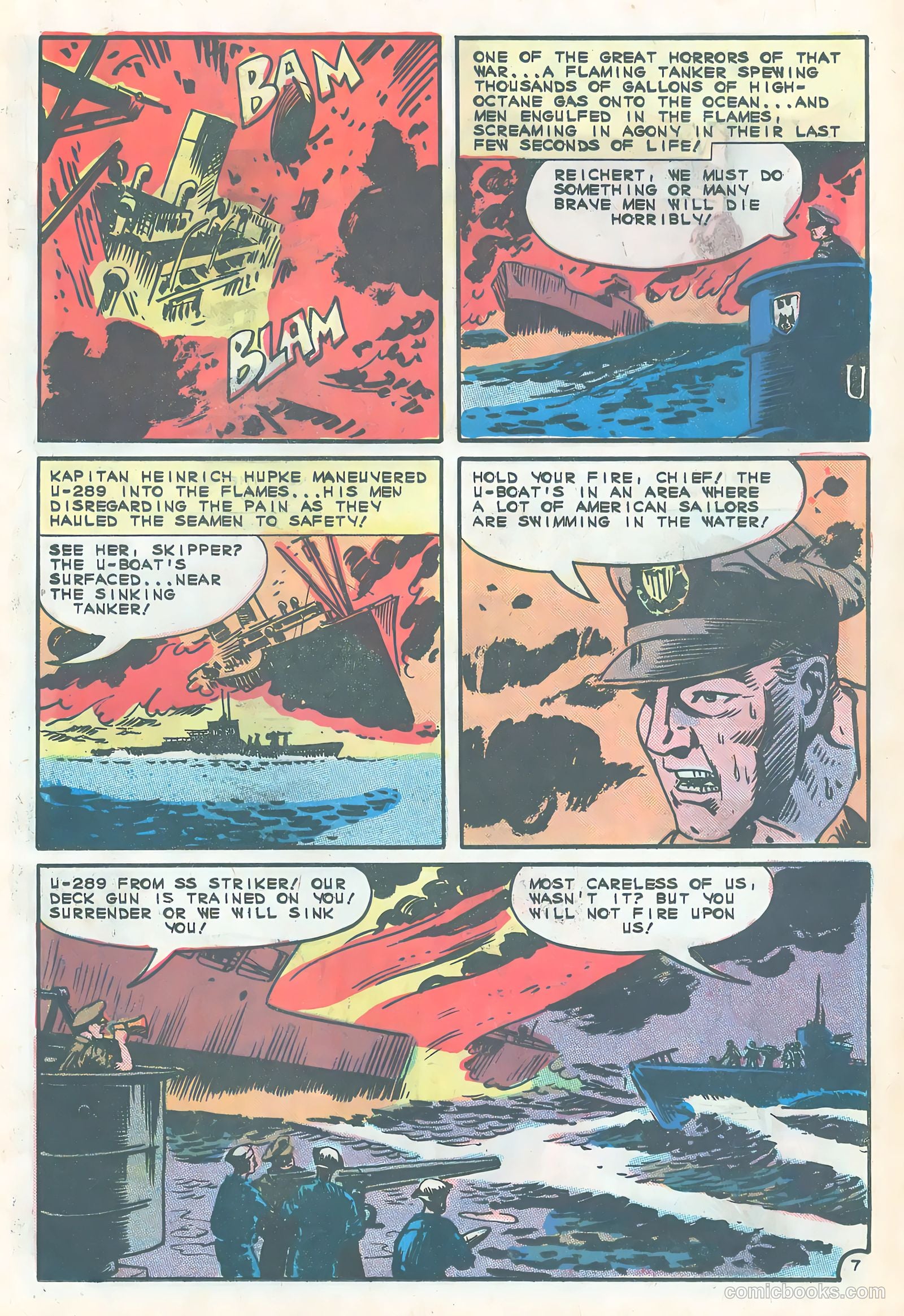 Submarine Attack #54 (1966) — page 21 of 36