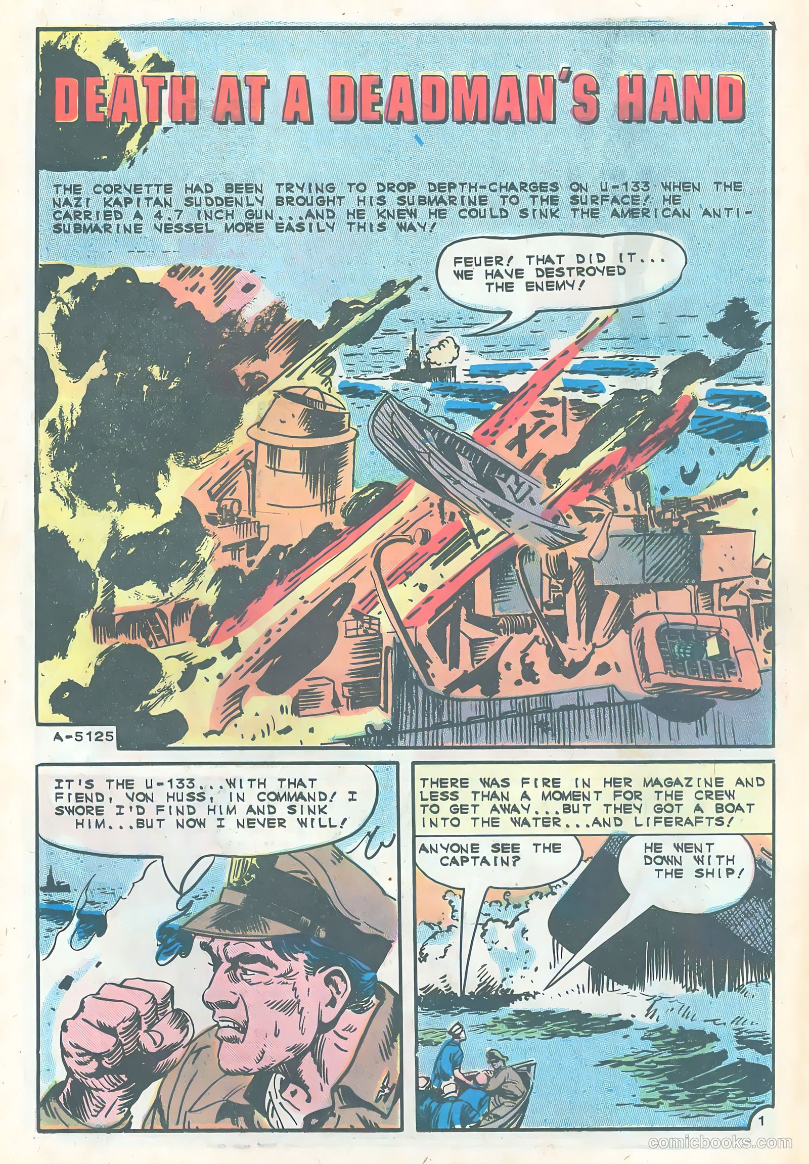 Submarine Attack #54 (1966) — page 25 of 36