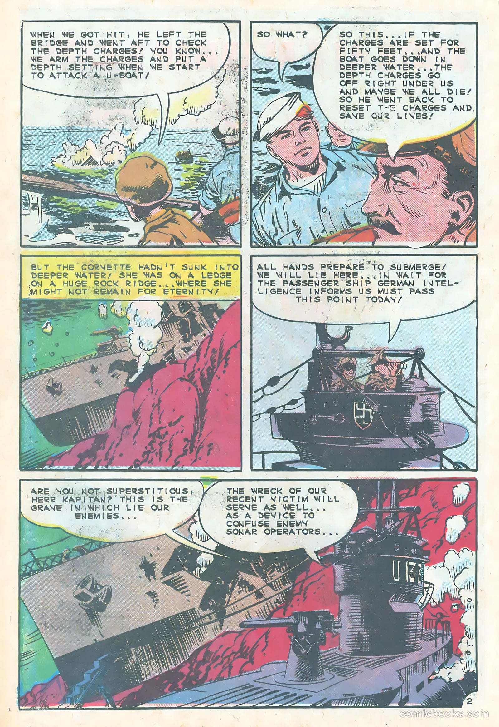 Submarine Attack #54 (1966) — page 26 of 36