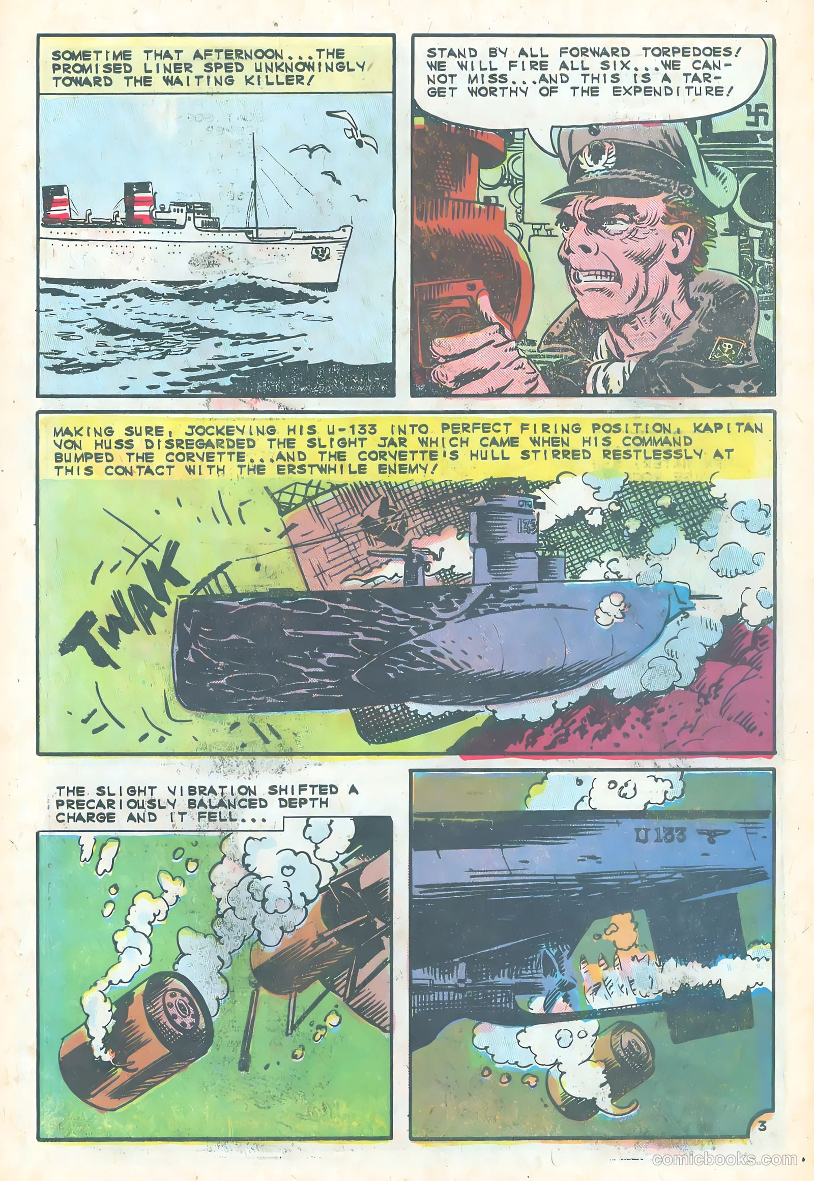 Submarine Attack #54 (1966) — page 27 of 36