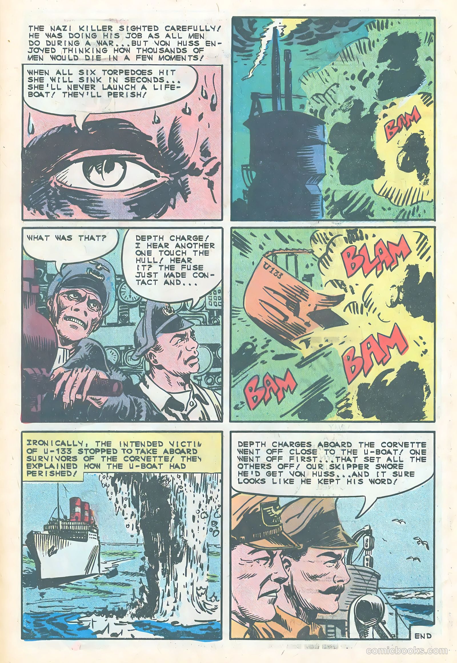 Submarine Attack #54 (1966) — page 28 of 36