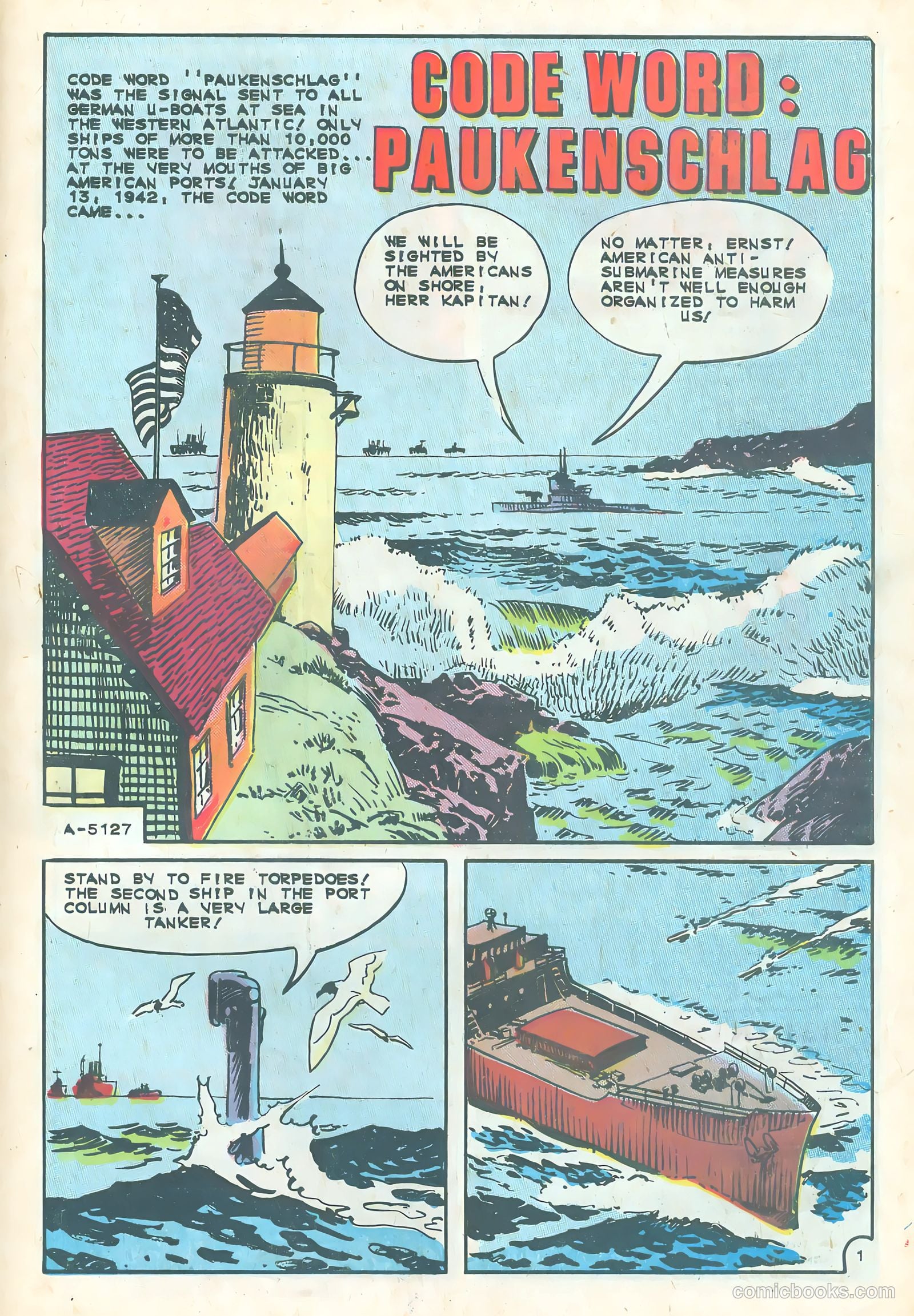 Submarine Attack #54 (1966) — page 31 of 36