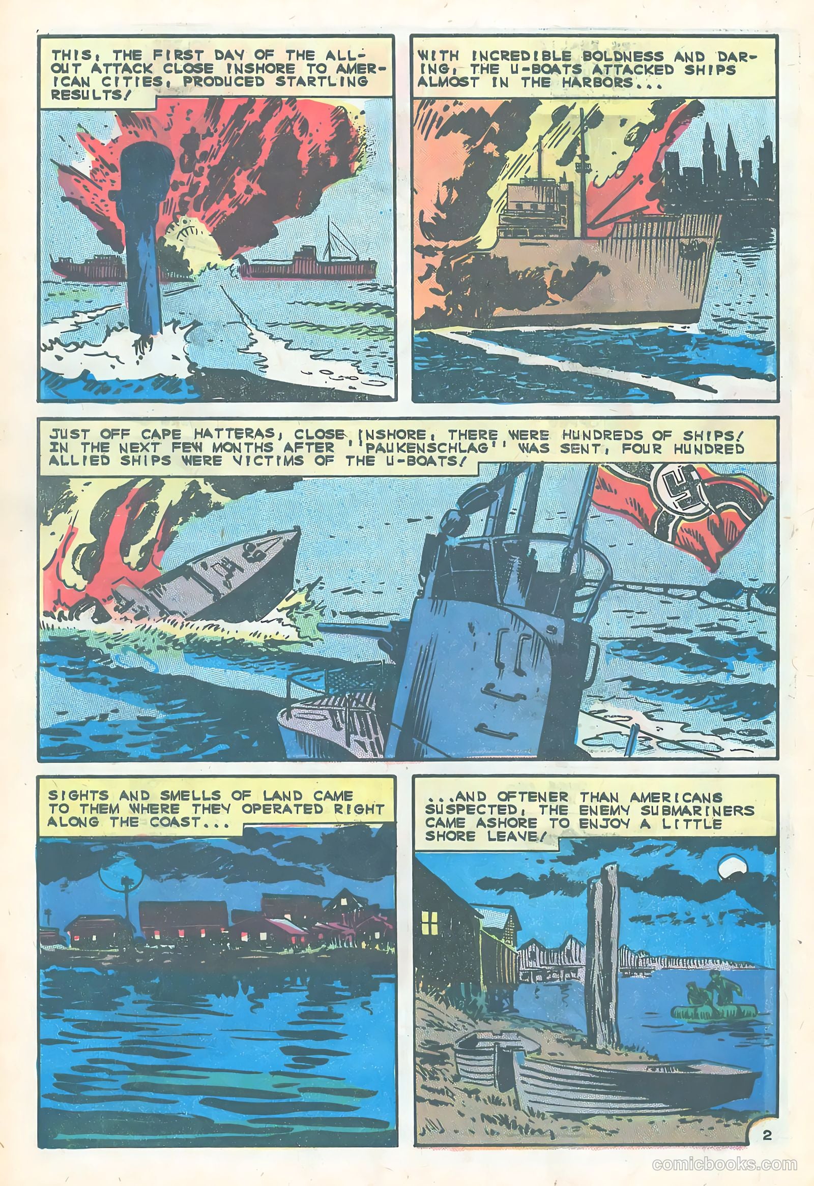 Submarine Attack #54 (1966) — page 32 of 36