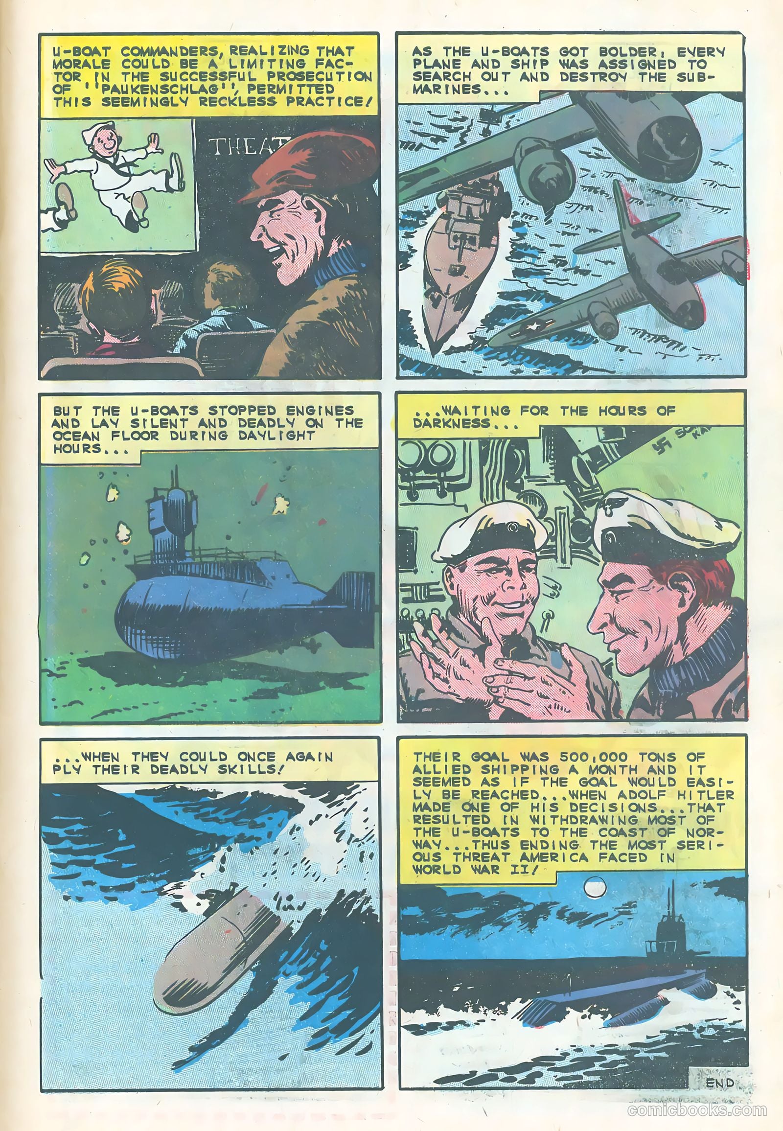 Submarine Attack #54 (1966) — page 33 of 36
