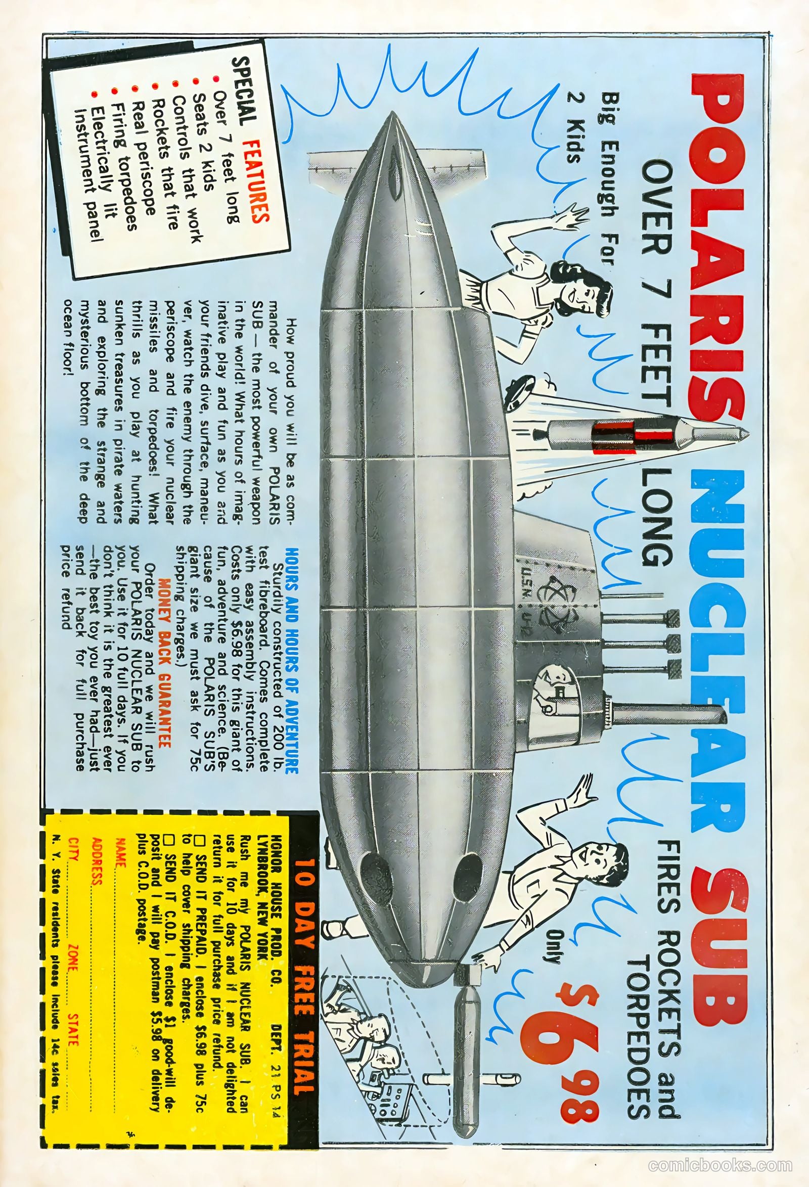 Submarine Attack #54 (1966) — page 36 of 36
