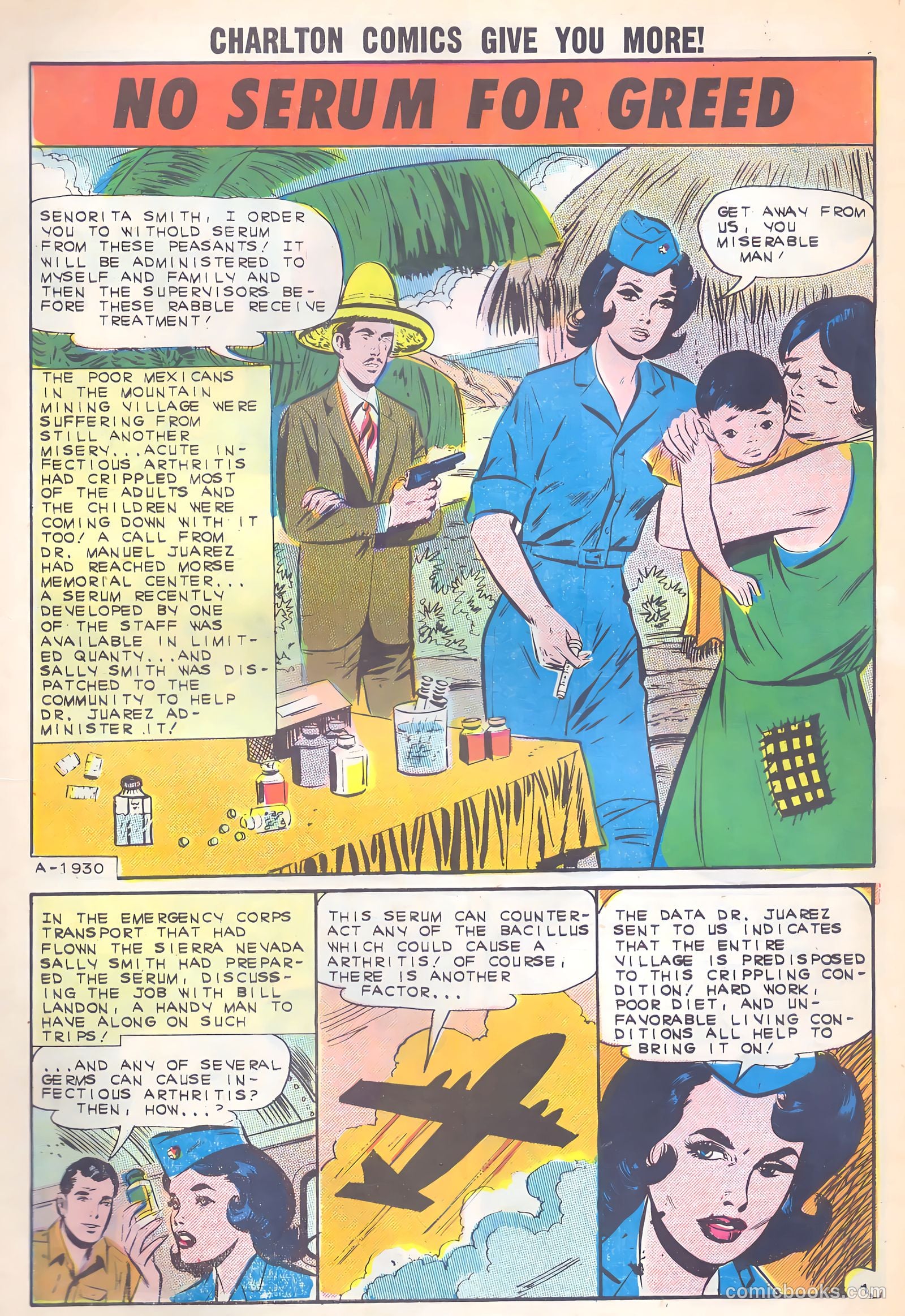 Sue and Sally Smith, Flying Nurses #48 (1962) — page 3 of 36