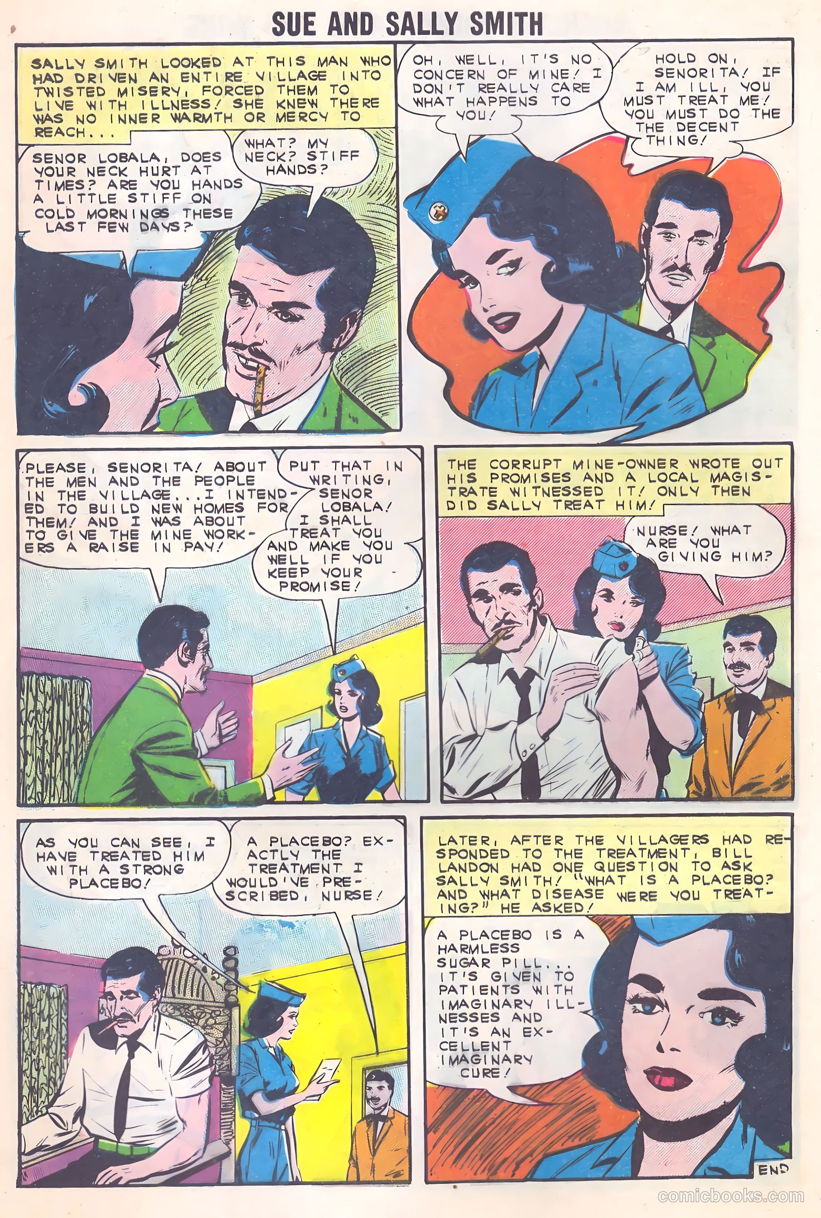 Sue and Sally Smith, Flying Nurses #48 (1962) — page 8 of 36