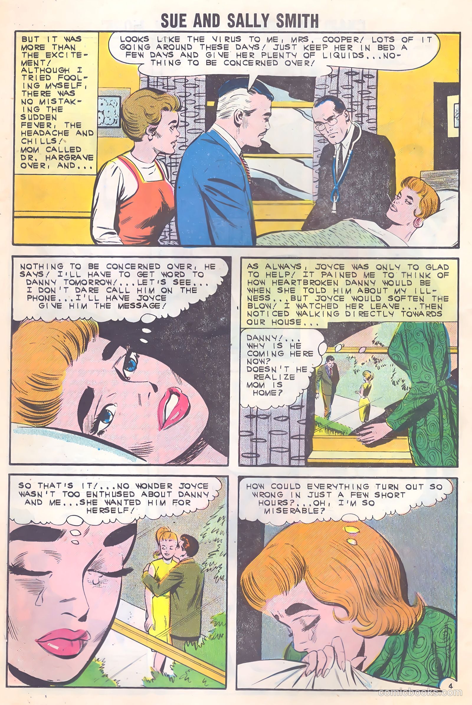 Sue and Sally Smith, Flying Nurses #48 (1962) — page 18 of 36