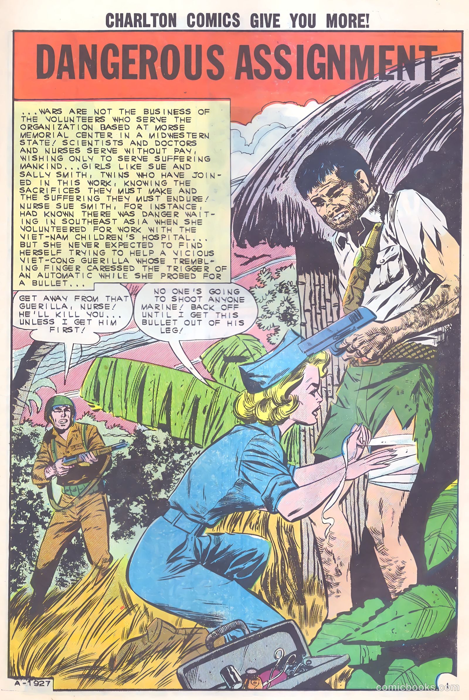 Sue and Sally Smith, Flying Nurses #48 (1962) — page 23 of 36
