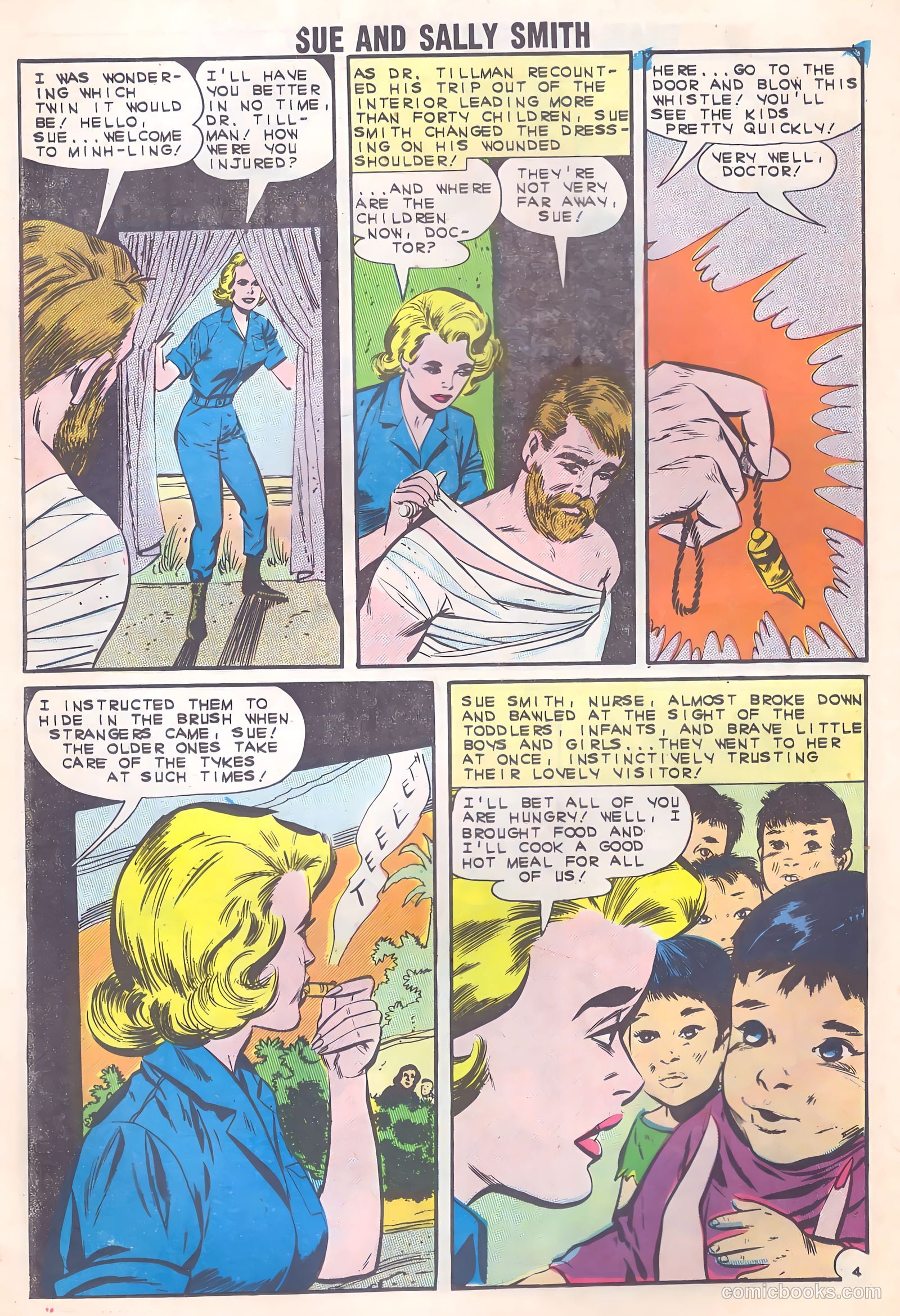 Sue and Sally Smith, Flying Nurses #48 (1962) — page 26 of 36