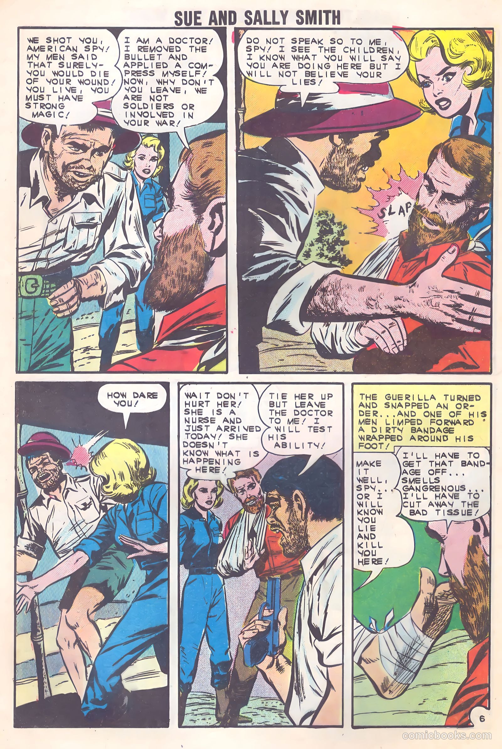 Sue and Sally Smith, Flying Nurses #48 (1962) — page 28 of 36