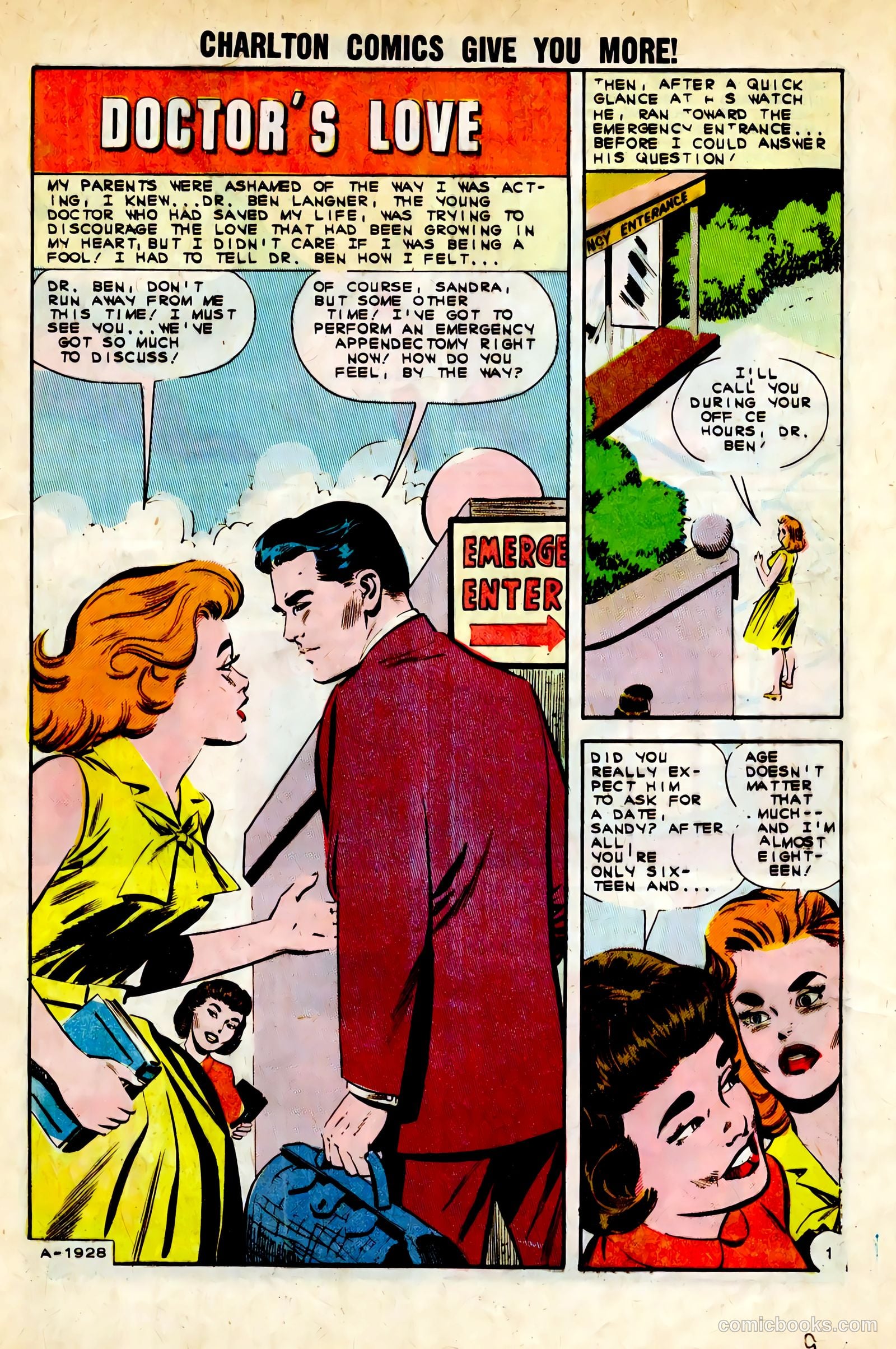 Sue and Sally Smith, Flying Nurses #49 (1963) — page 9 of 36