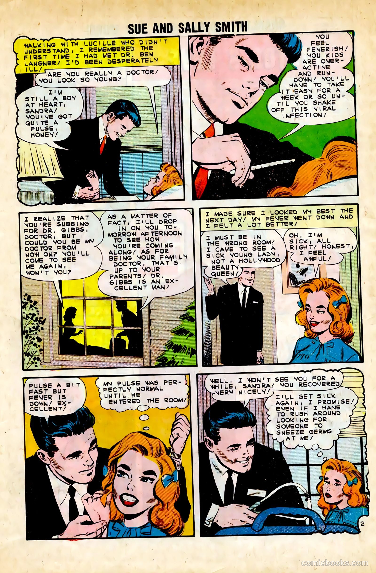 Sue and Sally Smith, Flying Nurses #49 (1963) — page 10 of 36