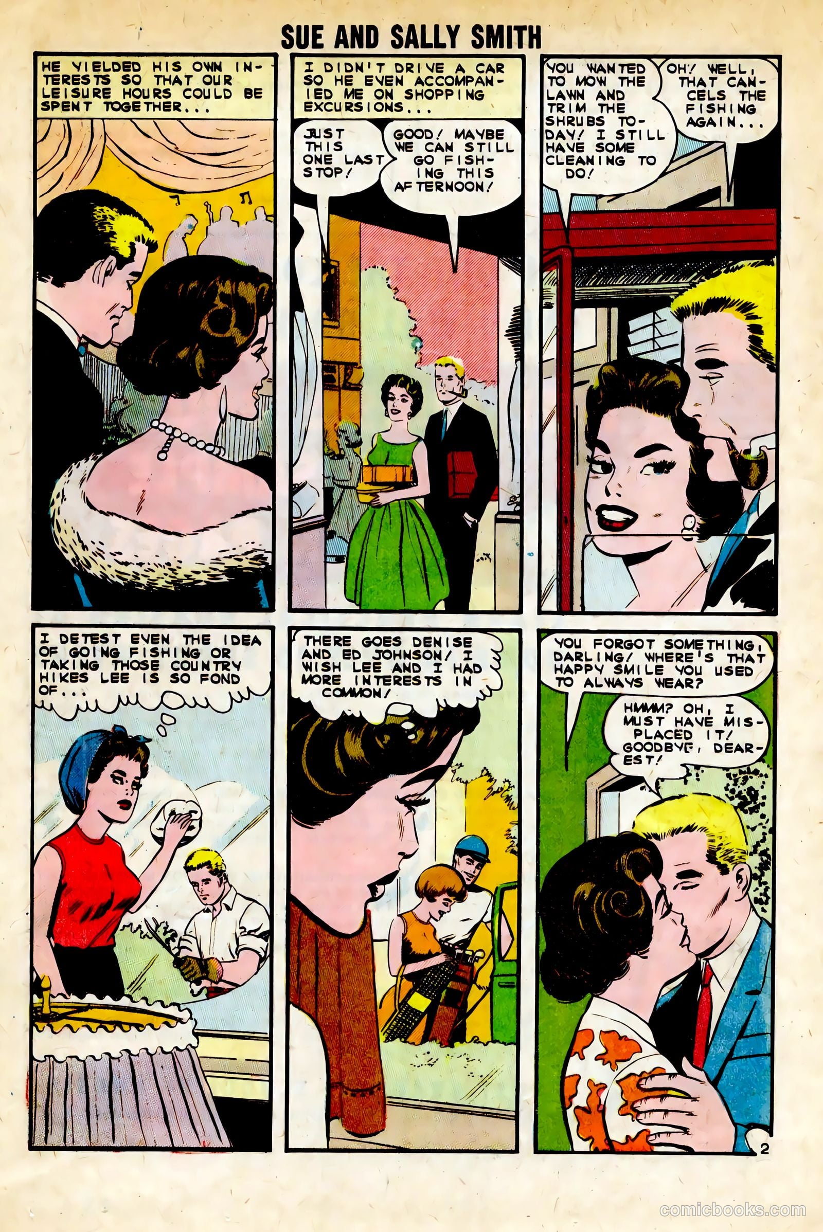 Sue and Sally Smith, Flying Nurses #49 (1963) — page 16 of 36