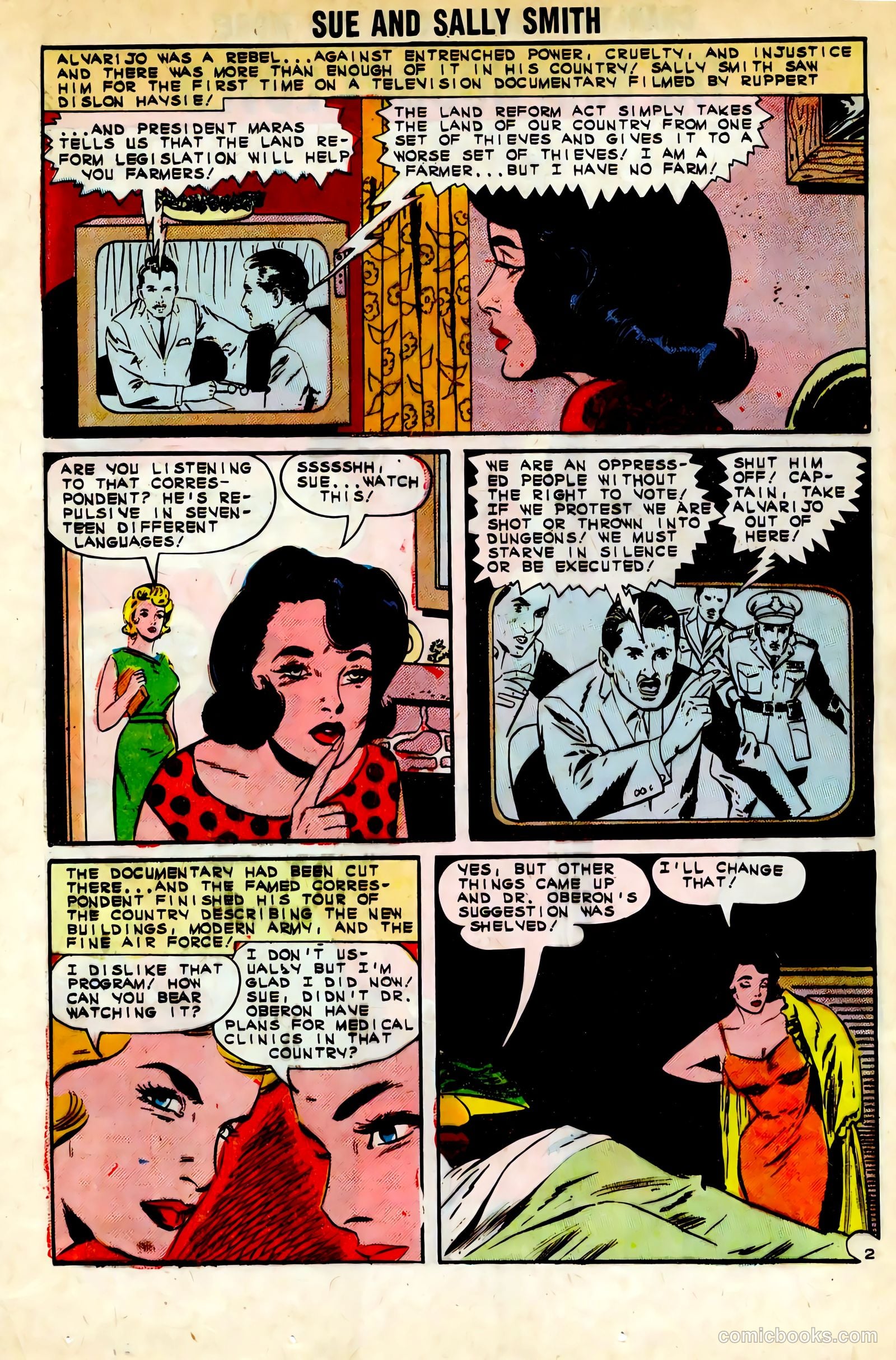 Sue and Sally Smith, Flying Nurses #49 (1963) — page 24 of 36