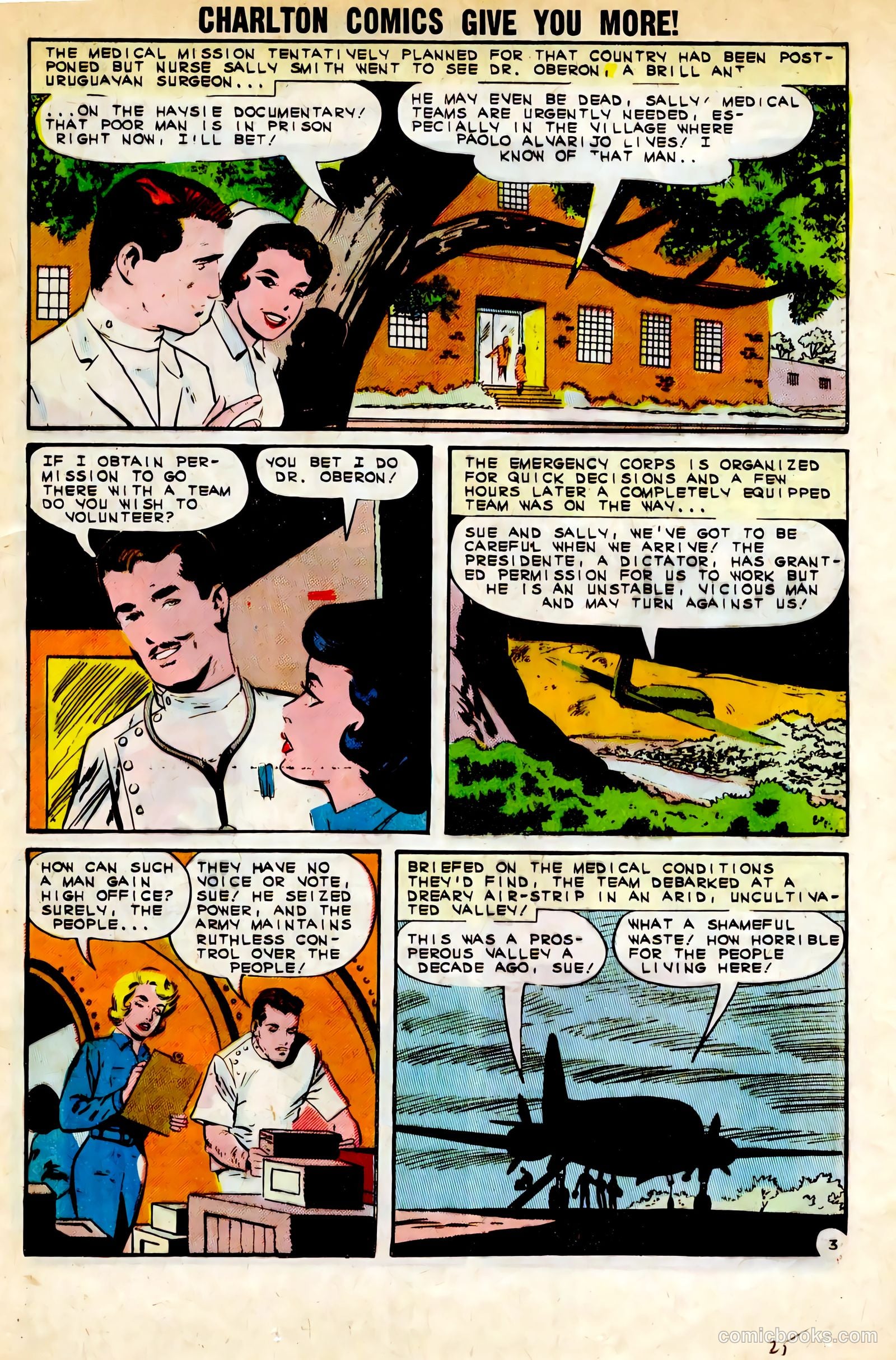 Sue and Sally Smith, Flying Nurses #49 (1963) — page 25 of 36