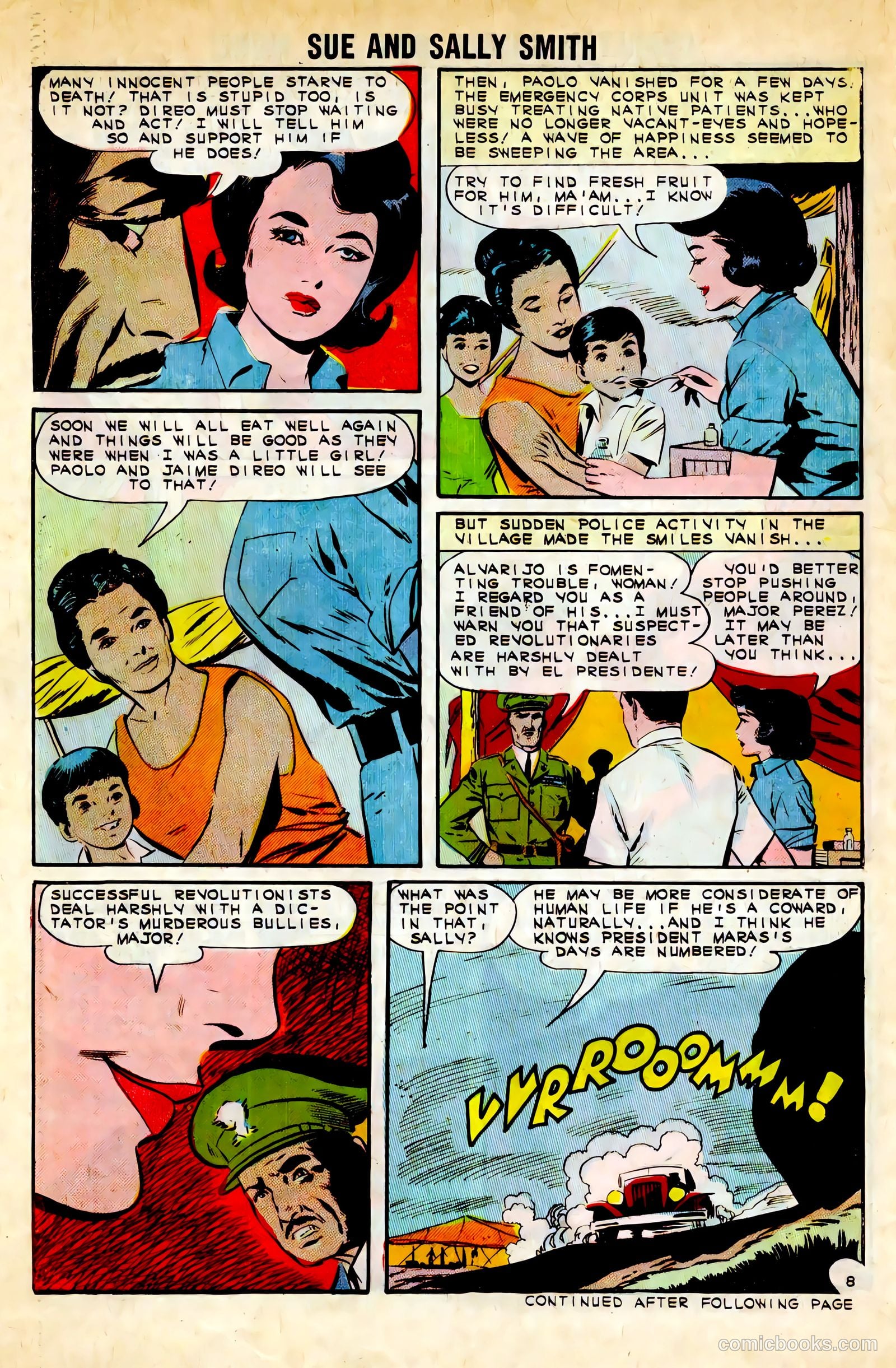 Sue and Sally Smith, Flying Nurses #49 (1963) — page 30 of 36