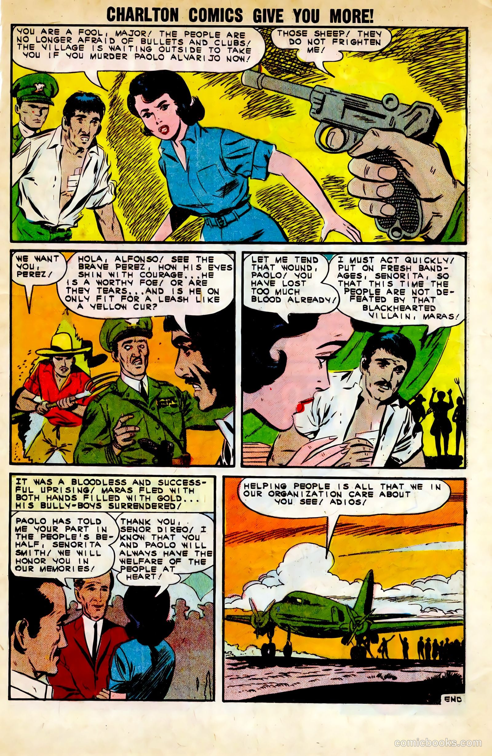 Sue and Sally Smith, Flying Nurses #49 (1963) — page 33 of 36