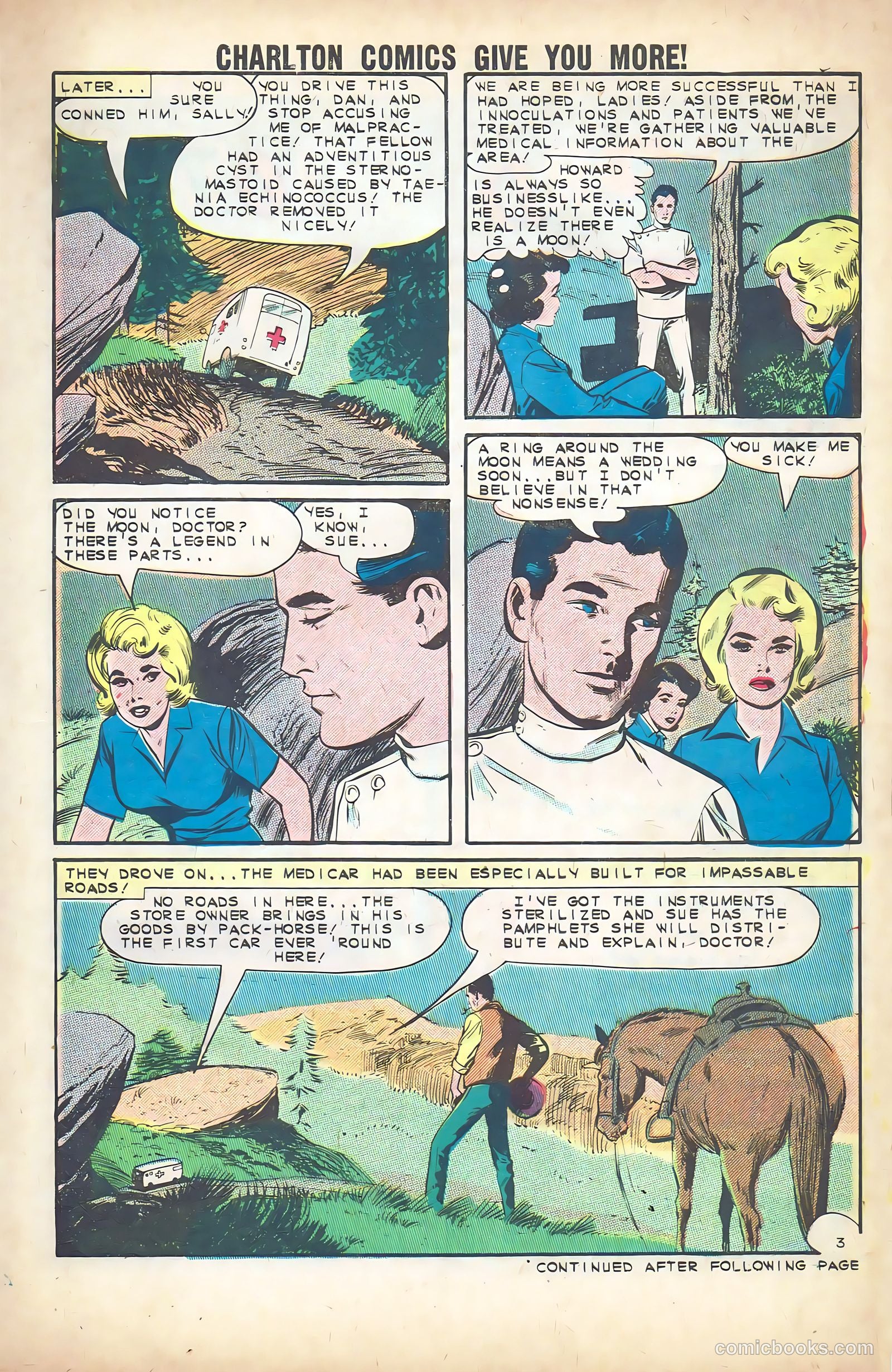 Sue and Sally Smith, Flying Nurses #51 (1963) — page 5 of 36