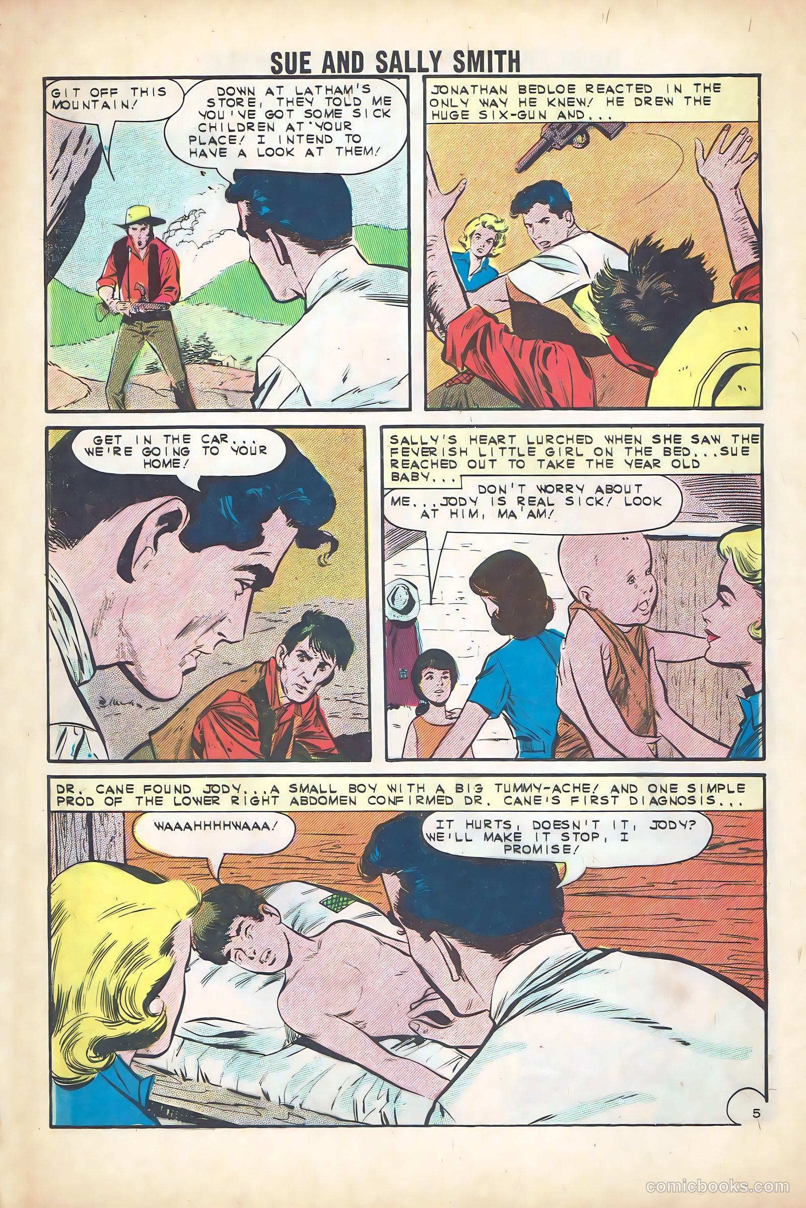 Sue and Sally Smith, Flying Nurses #51 (1963) — page 8 of 36