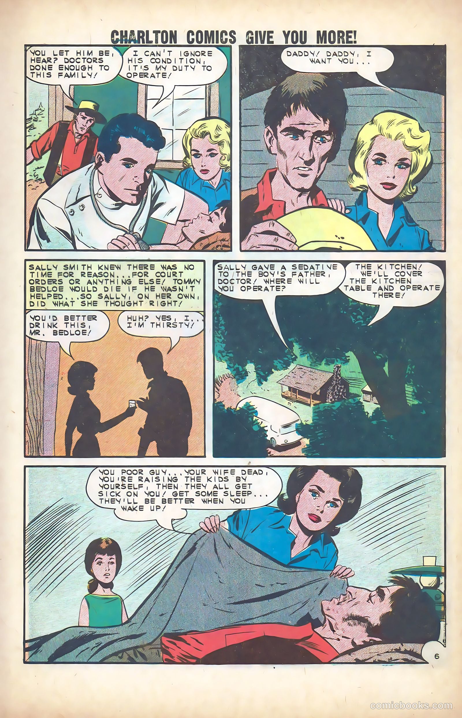 Sue and Sally Smith, Flying Nurses #51 (1963) — page 9 of 36