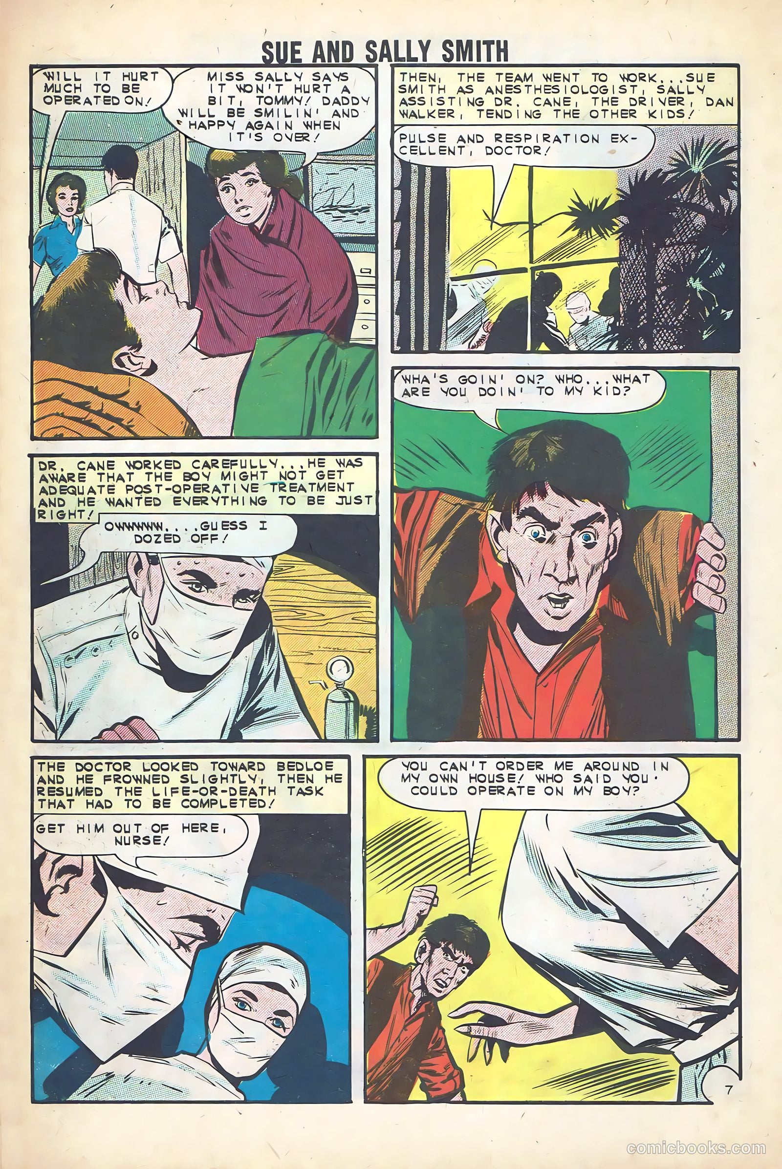 Sue and Sally Smith, Flying Nurses #51 (1963) — page 10 of 36