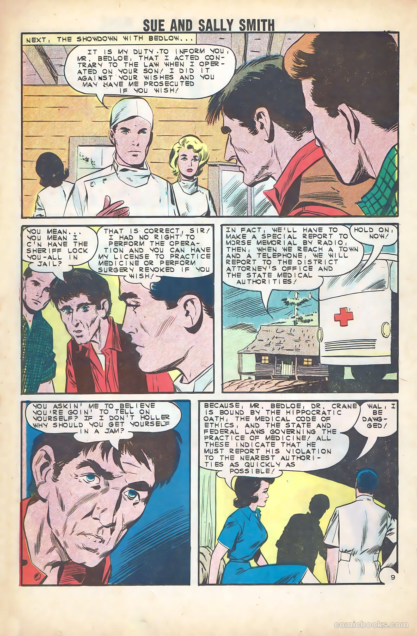 Sue and Sally Smith, Flying Nurses #51 (1963) — page 12 of 36