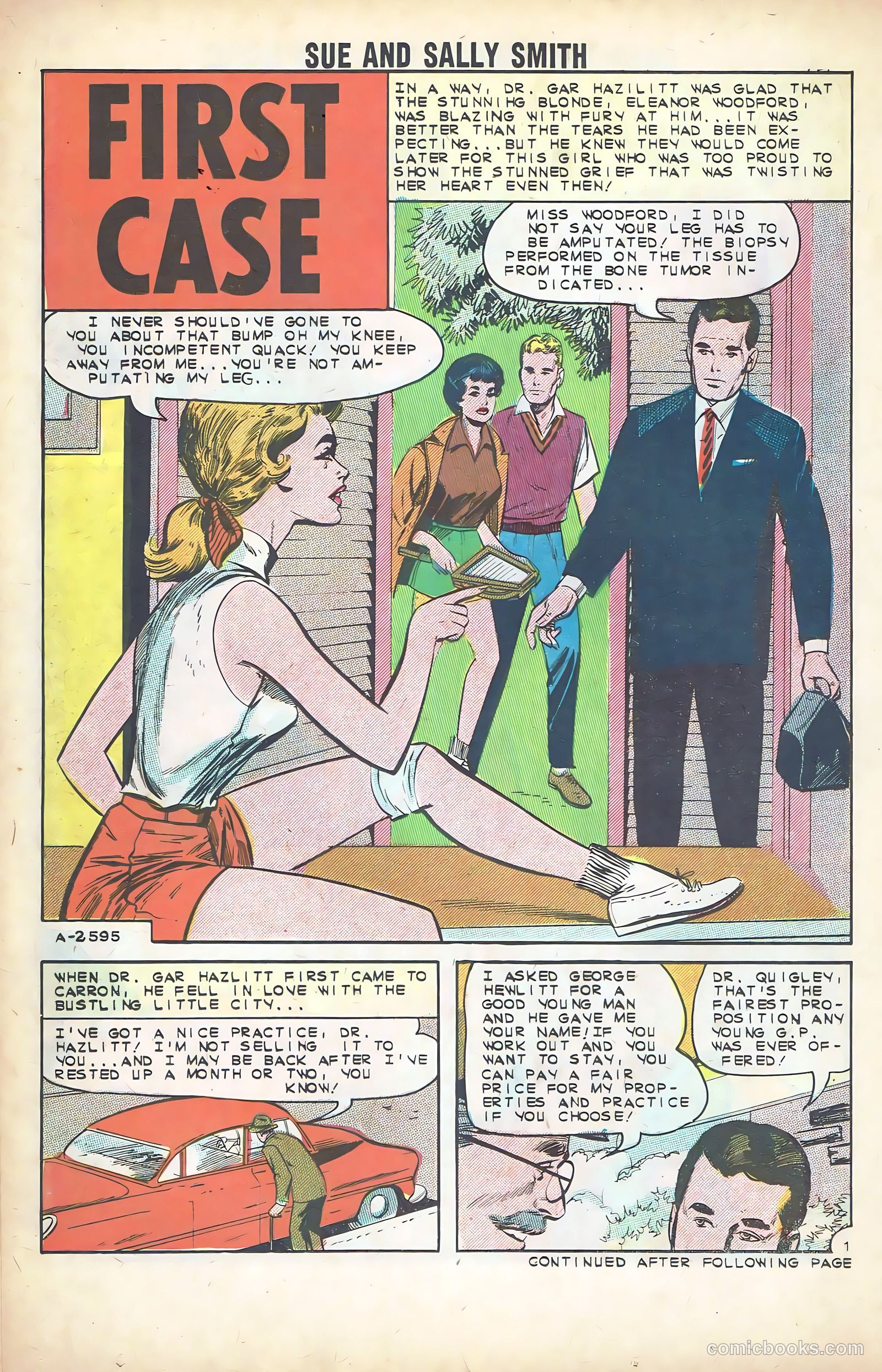 Sue and Sally Smith, Flying Nurses #51 (1963) — page 14 of 36