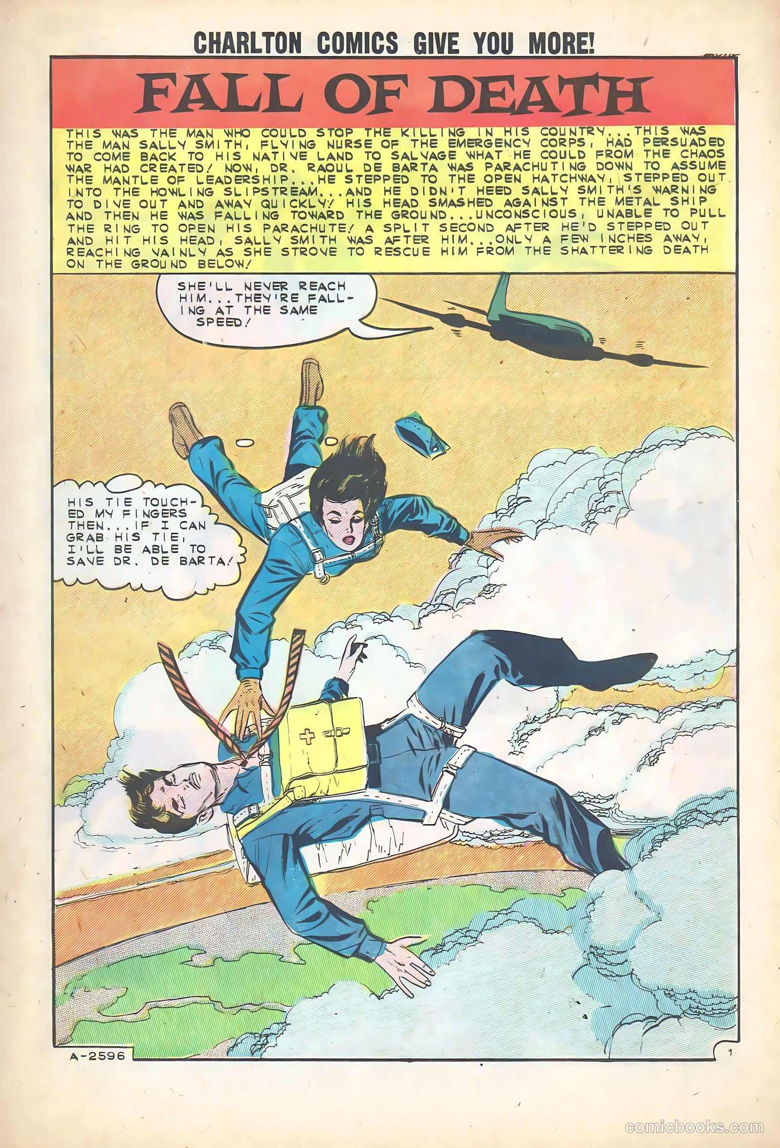 Sue and Sally Smith, Flying Nurses #51 (1963) — page 23 of 36