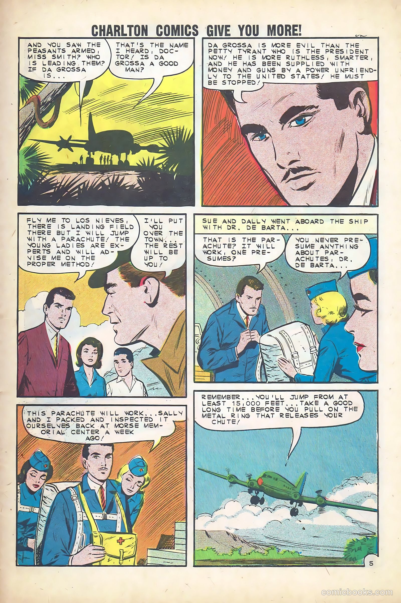 Sue and Sally Smith, Flying Nurses #51 (1963) — page 27 of 36