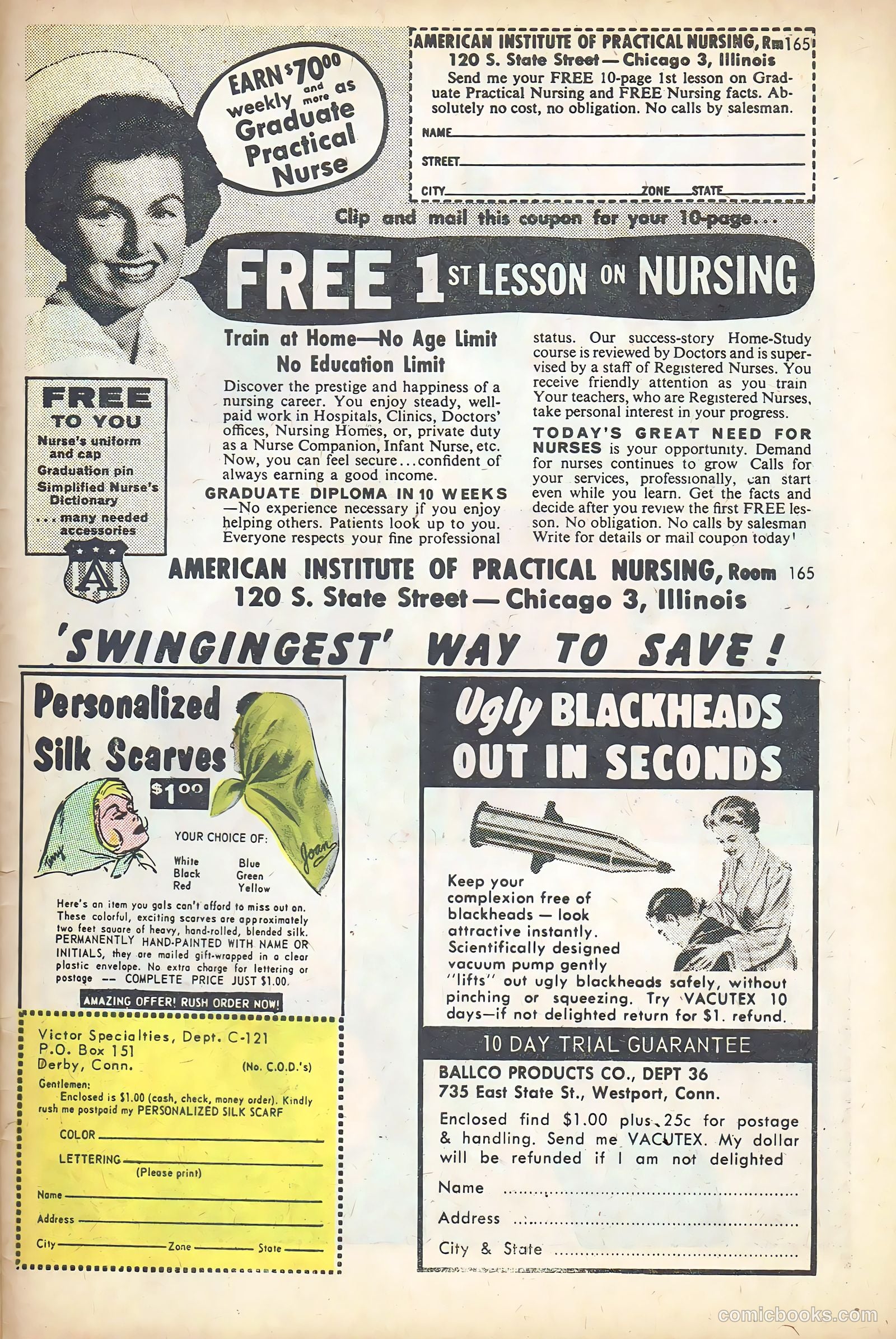 Sue and Sally Smith, Flying Nurses #51 (1963) — page 31 of 36