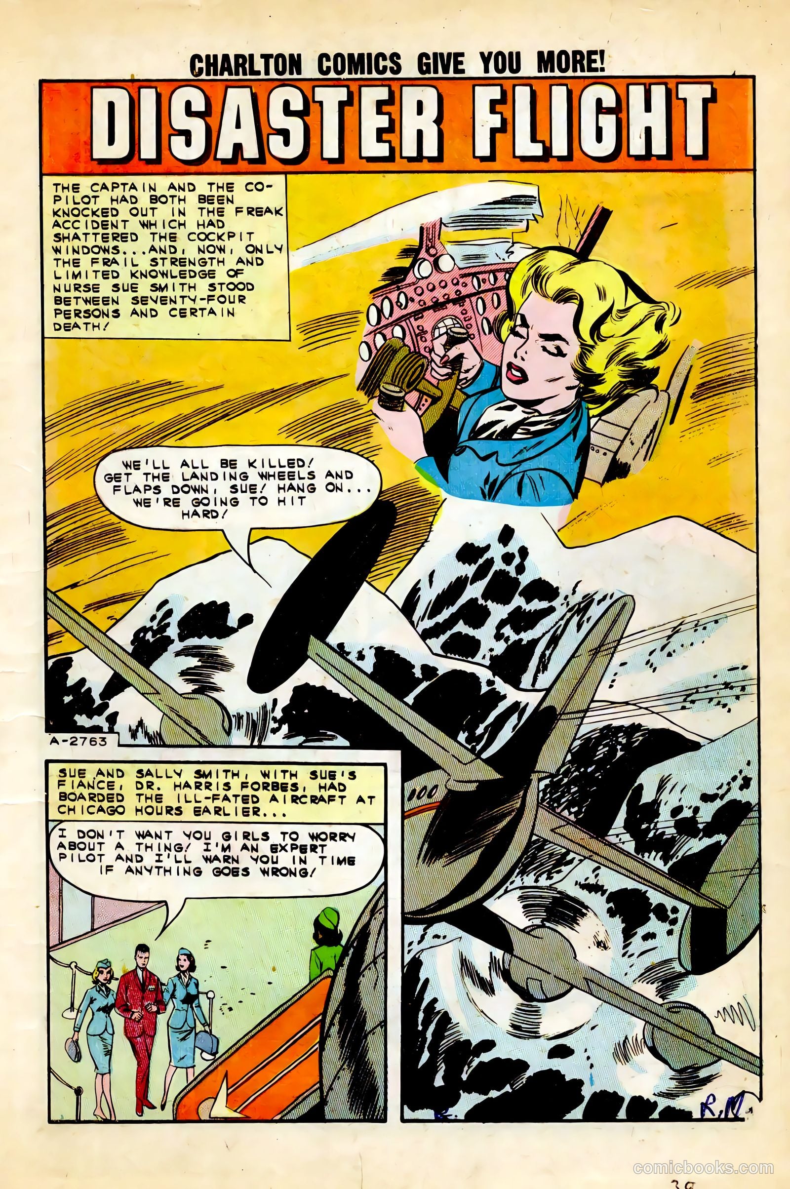 Sue and Sally Smith, Flying Nurses #52 (1963) — page 3 of 36