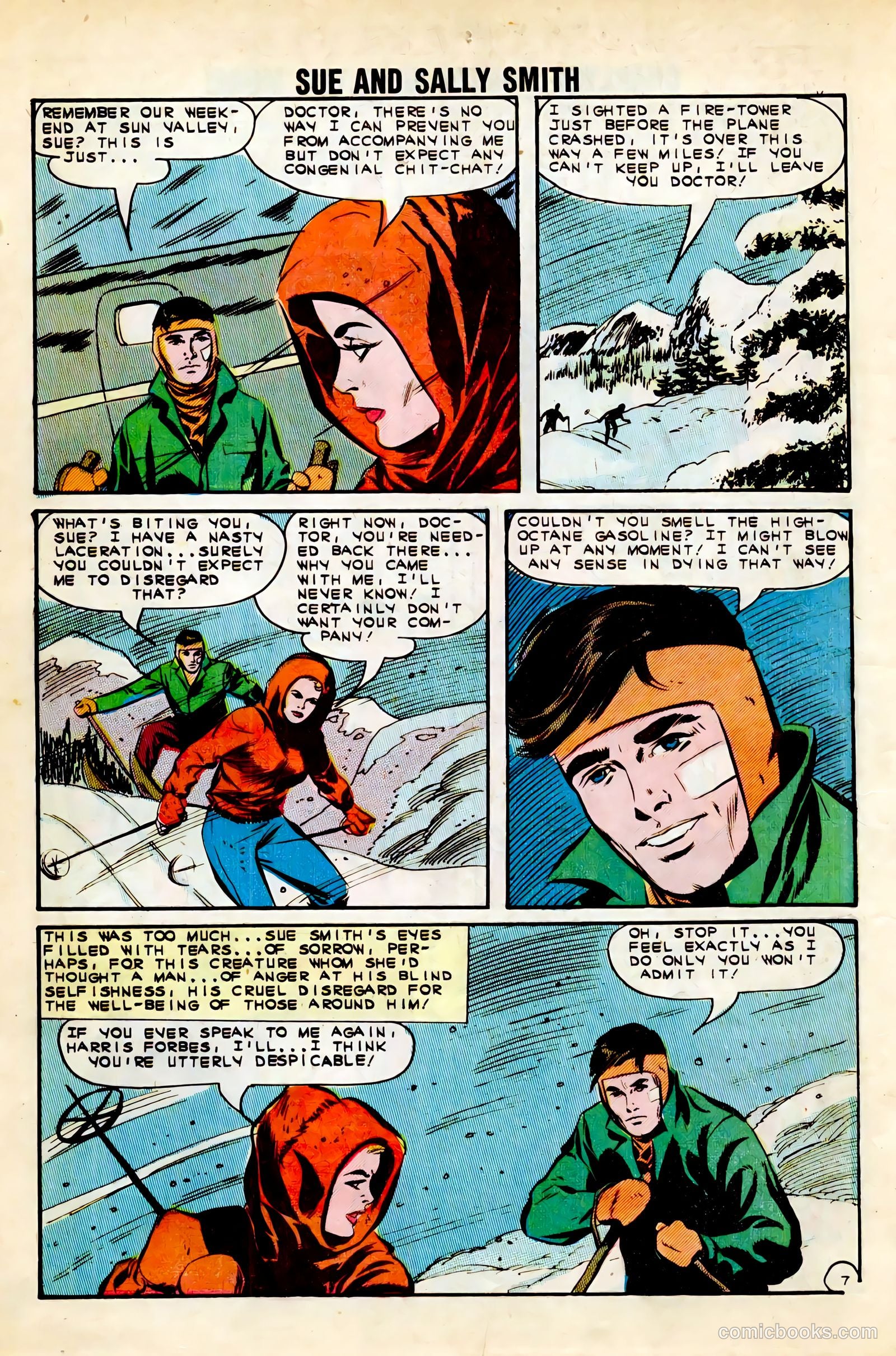 Sue and Sally Smith, Flying Nurses #52 (1963) — page 10 of 36