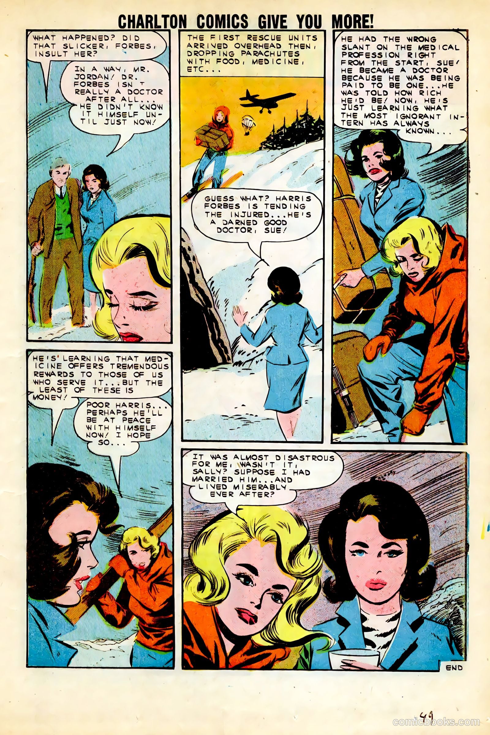 Sue and Sally Smith, Flying Nurses #52 (1963) — page 13 of 36