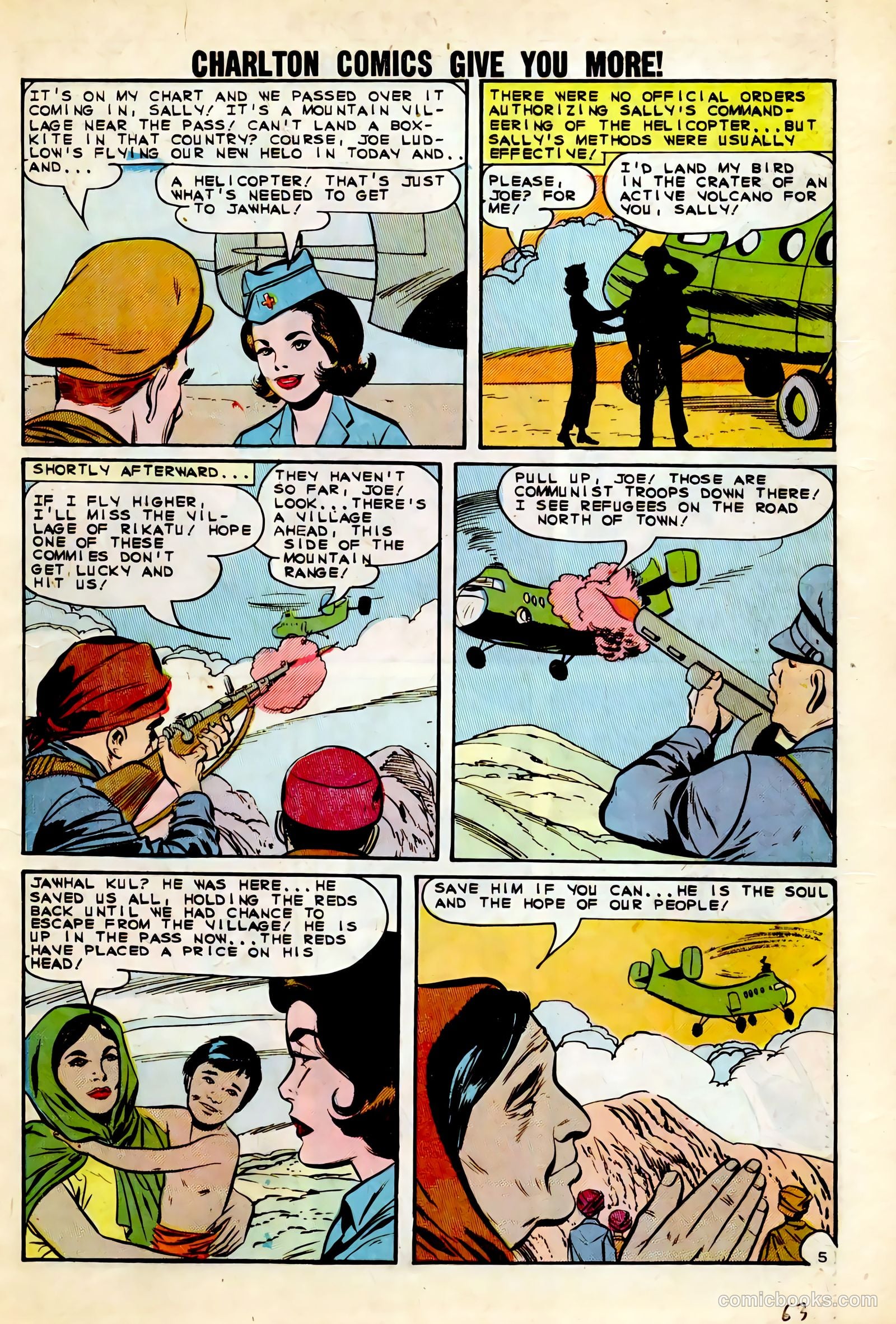 Sue and Sally Smith, Flying Nurses #52 (1963) — page 27 of 36