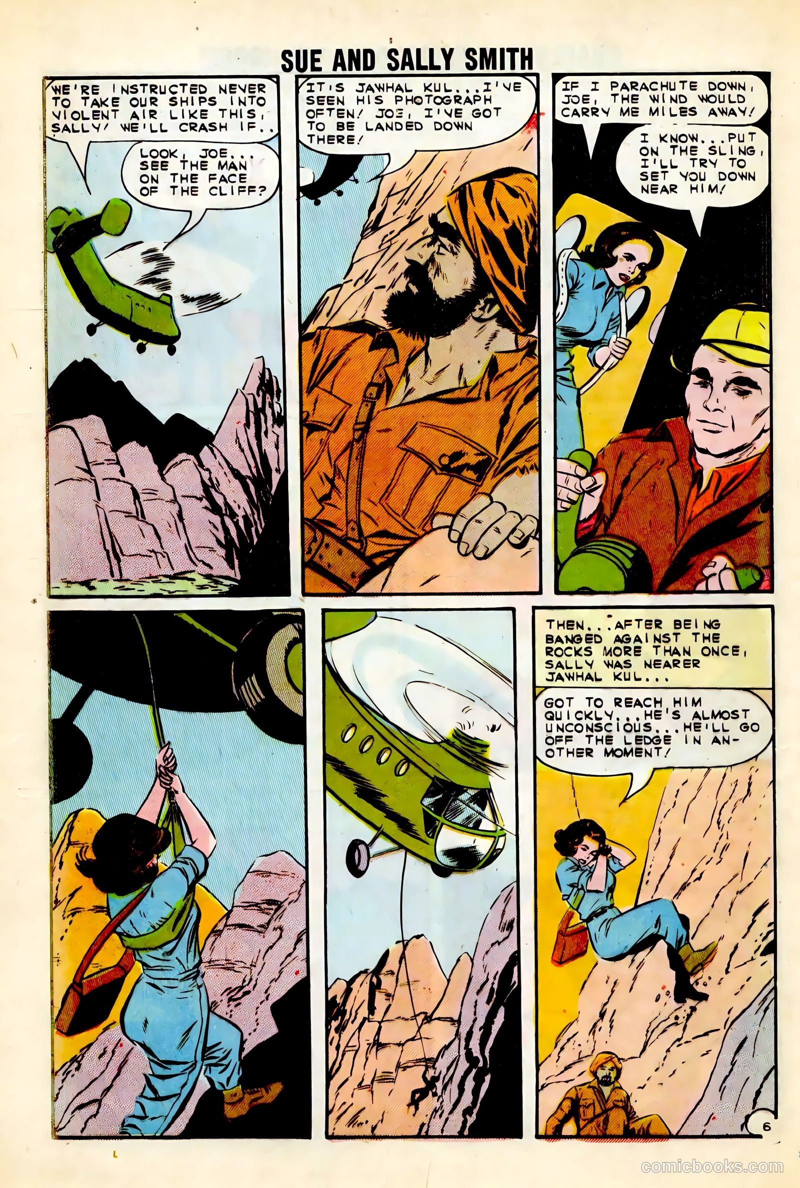 Sue and Sally Smith, Flying Nurses #52 (1963) — page 28 of 36