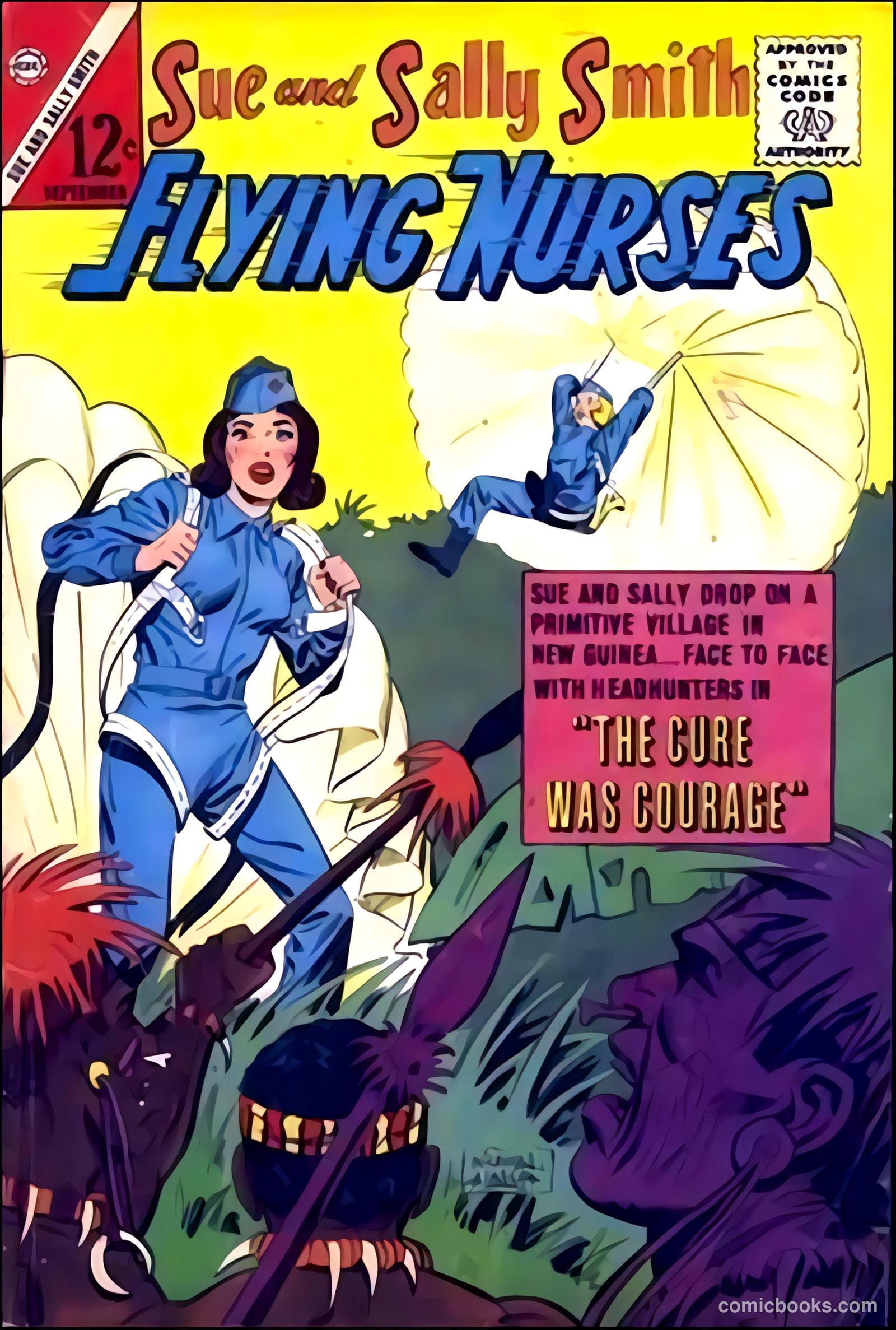 Sue and Sally Smith, Flying Nurses #53 (1963) — page 2 of 37