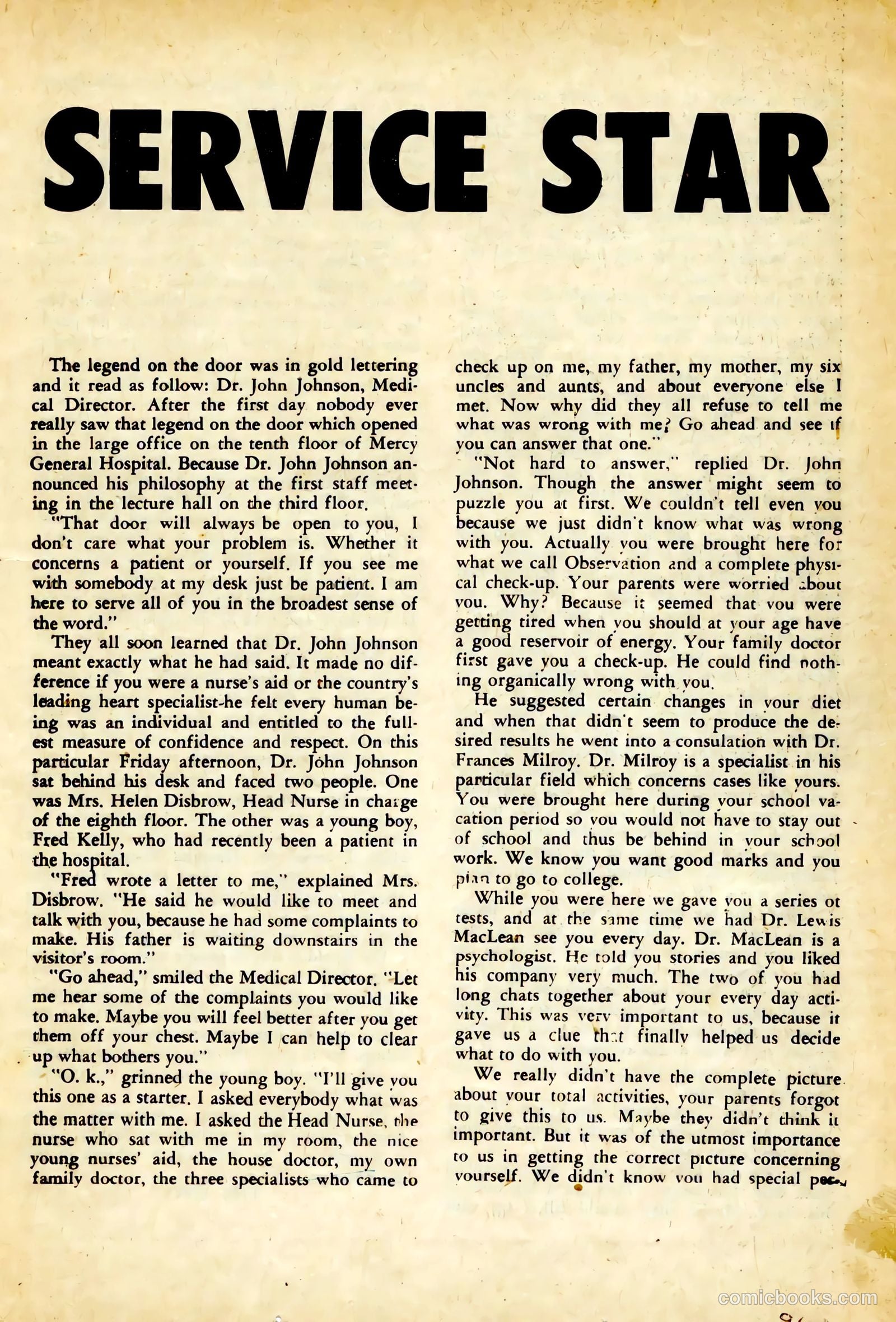 Sue and Sally Smith, Flying Nurses #53 (1963) — page 20 of 37