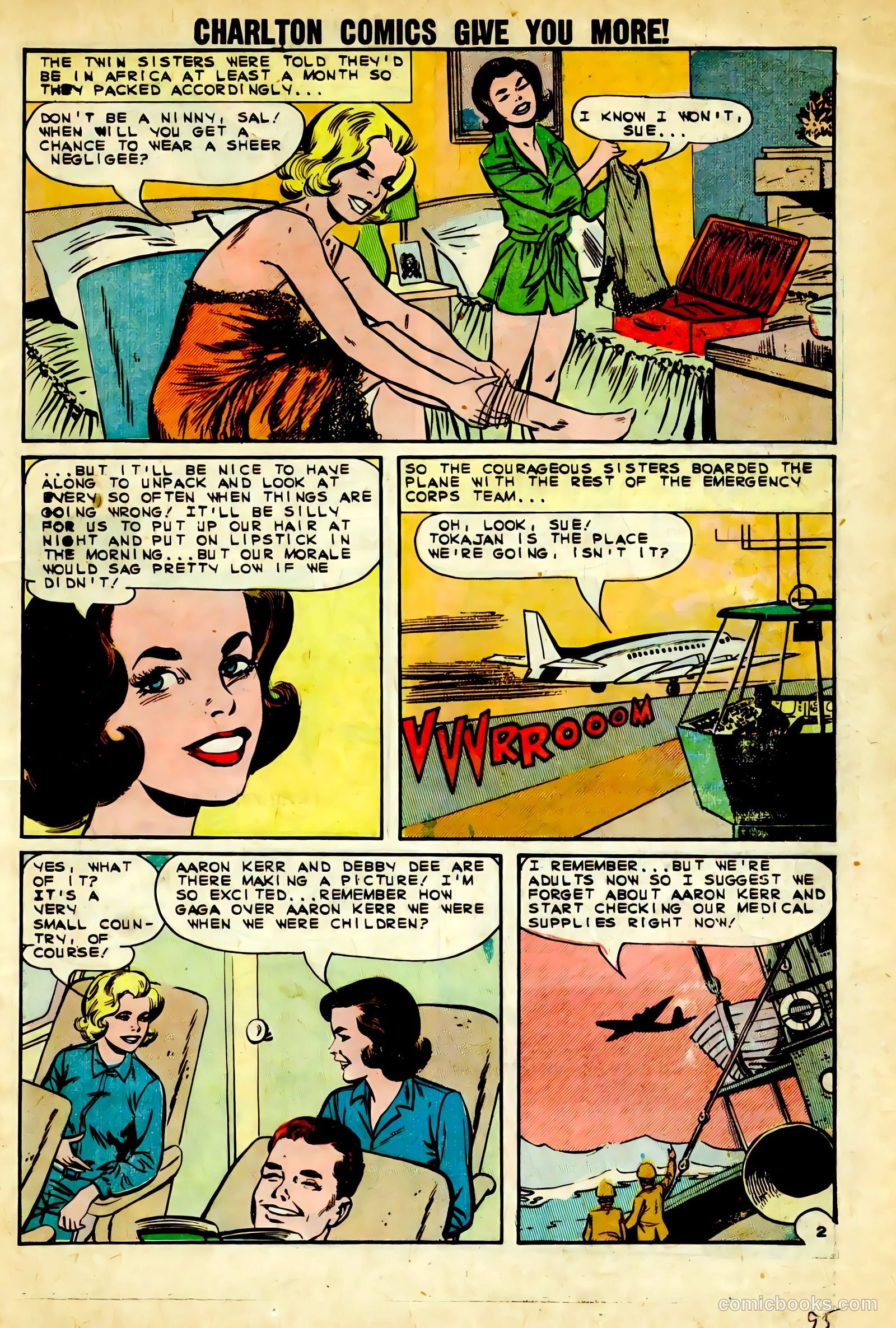 Sue and Sally Smith, Flying Nurses #53 (1963) — page 24 of 37