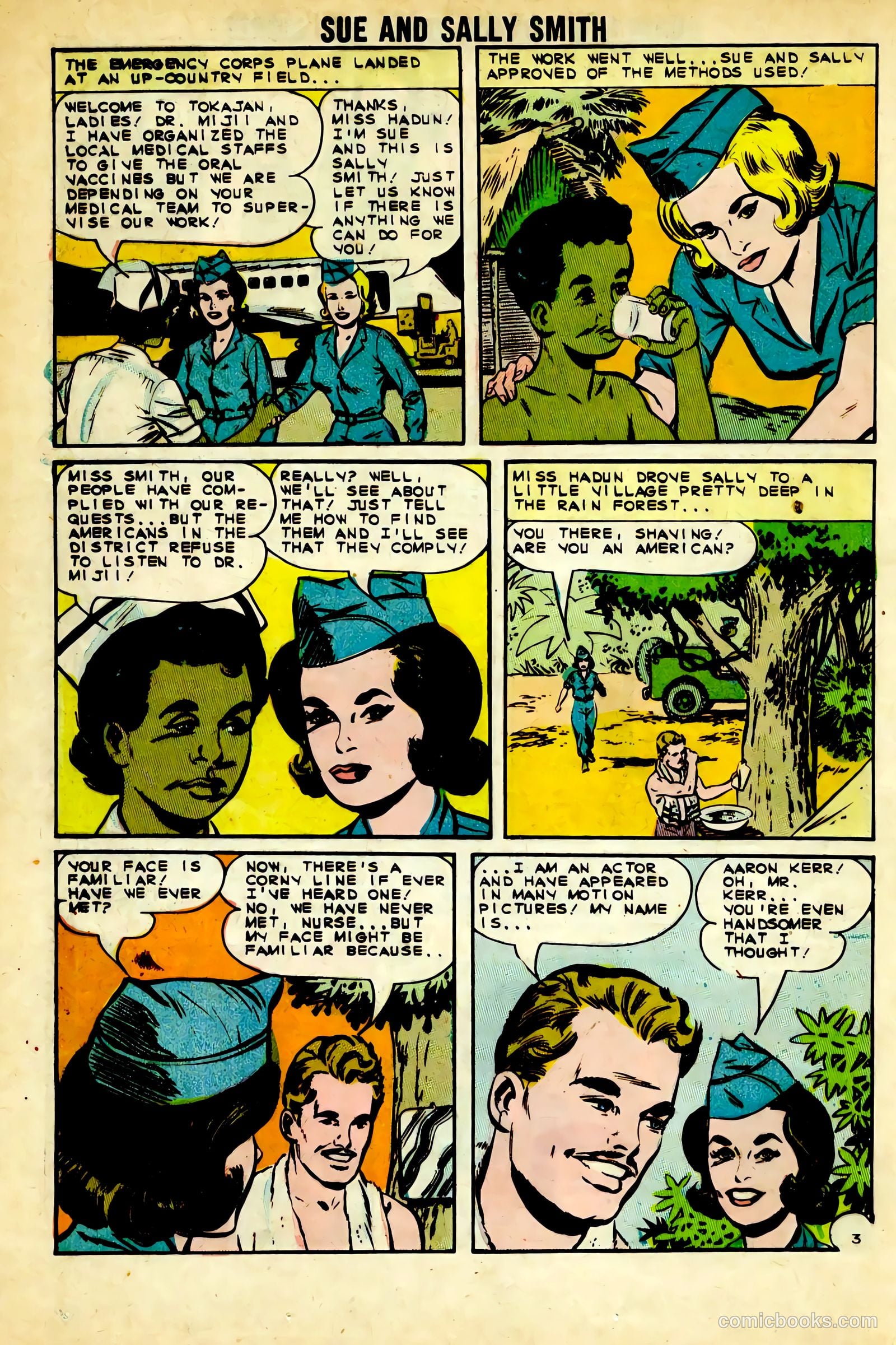 Sue and Sally Smith, Flying Nurses #53 (1963) — page 25 of 37