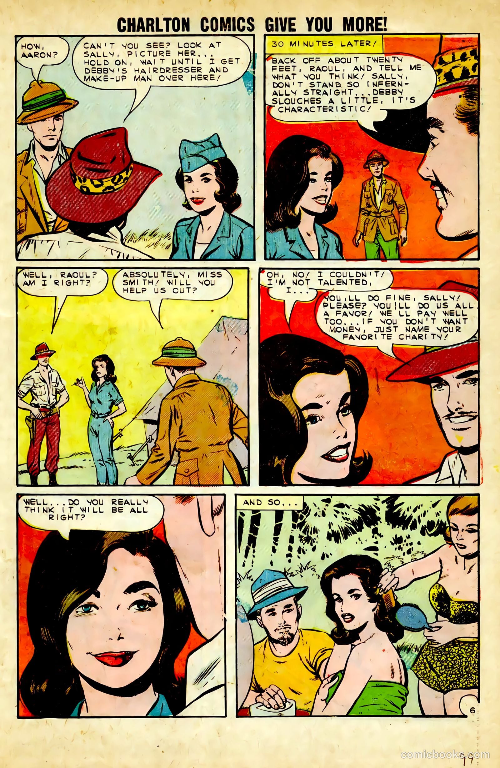 Sue and Sally Smith, Flying Nurses #53 (1963) — page 28 of 37