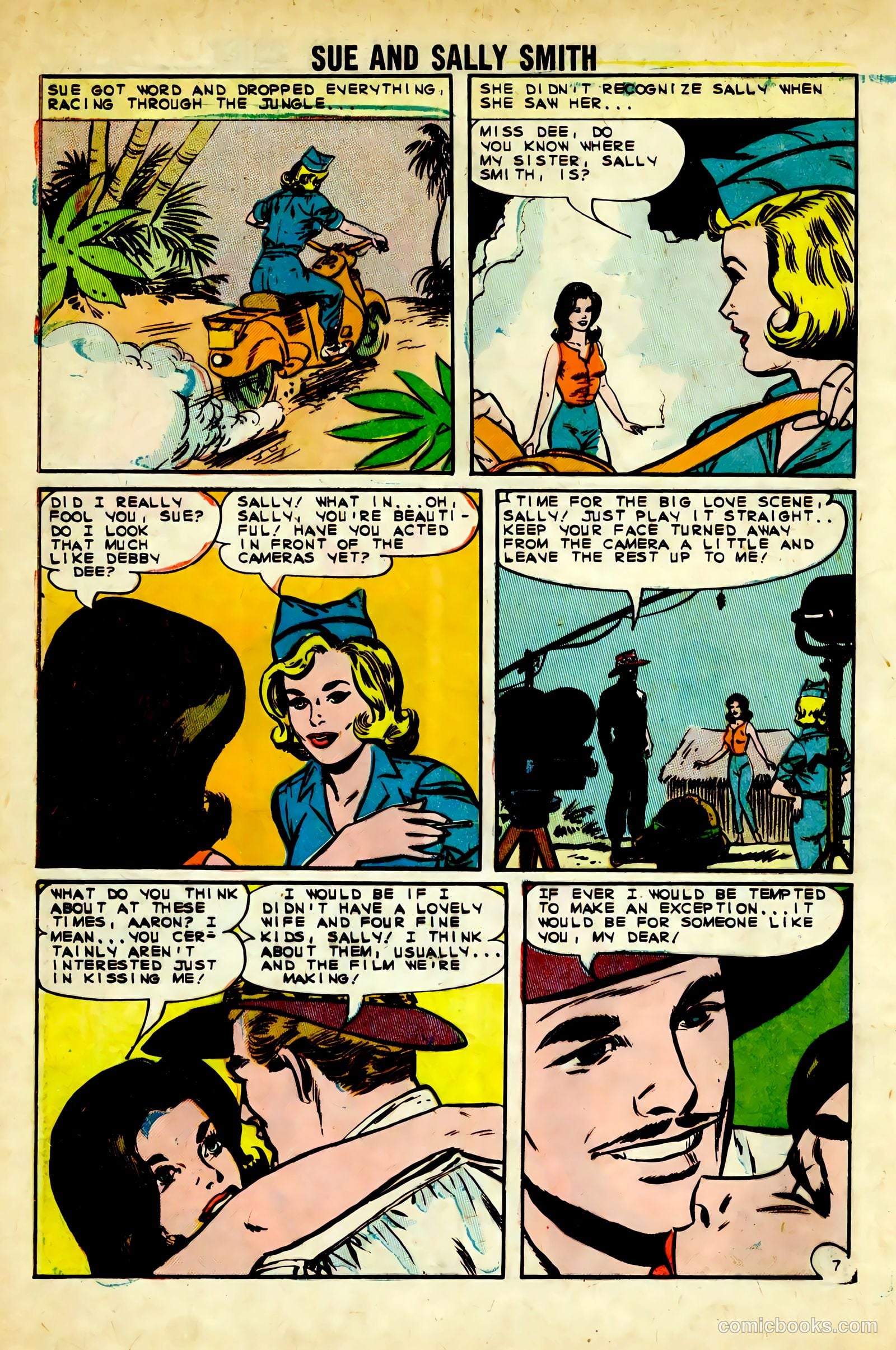 Sue and Sally Smith, Flying Nurses #53 (1963) — page 29 of 37