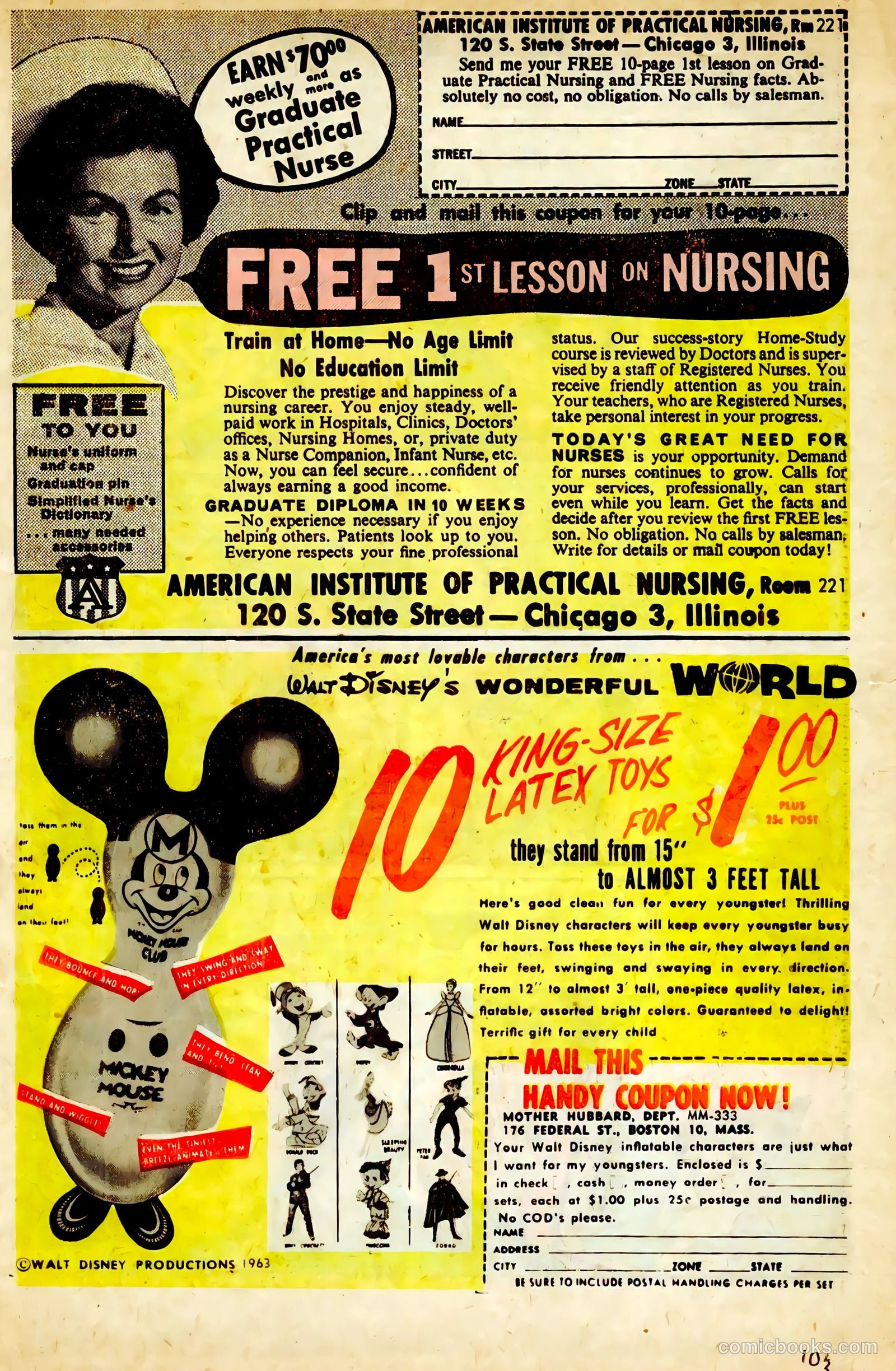 Sue and Sally Smith, Flying Nurses #53 (1963) — page 32 of 37