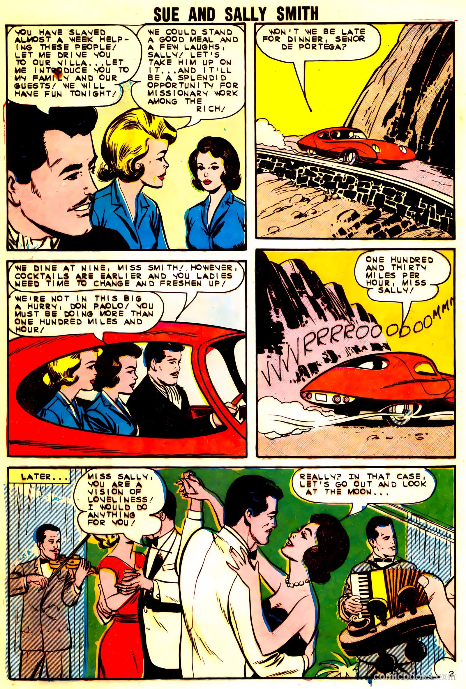 Sue and Sally Smith, Flying Nurses #54 (1963) — page 4 of 36