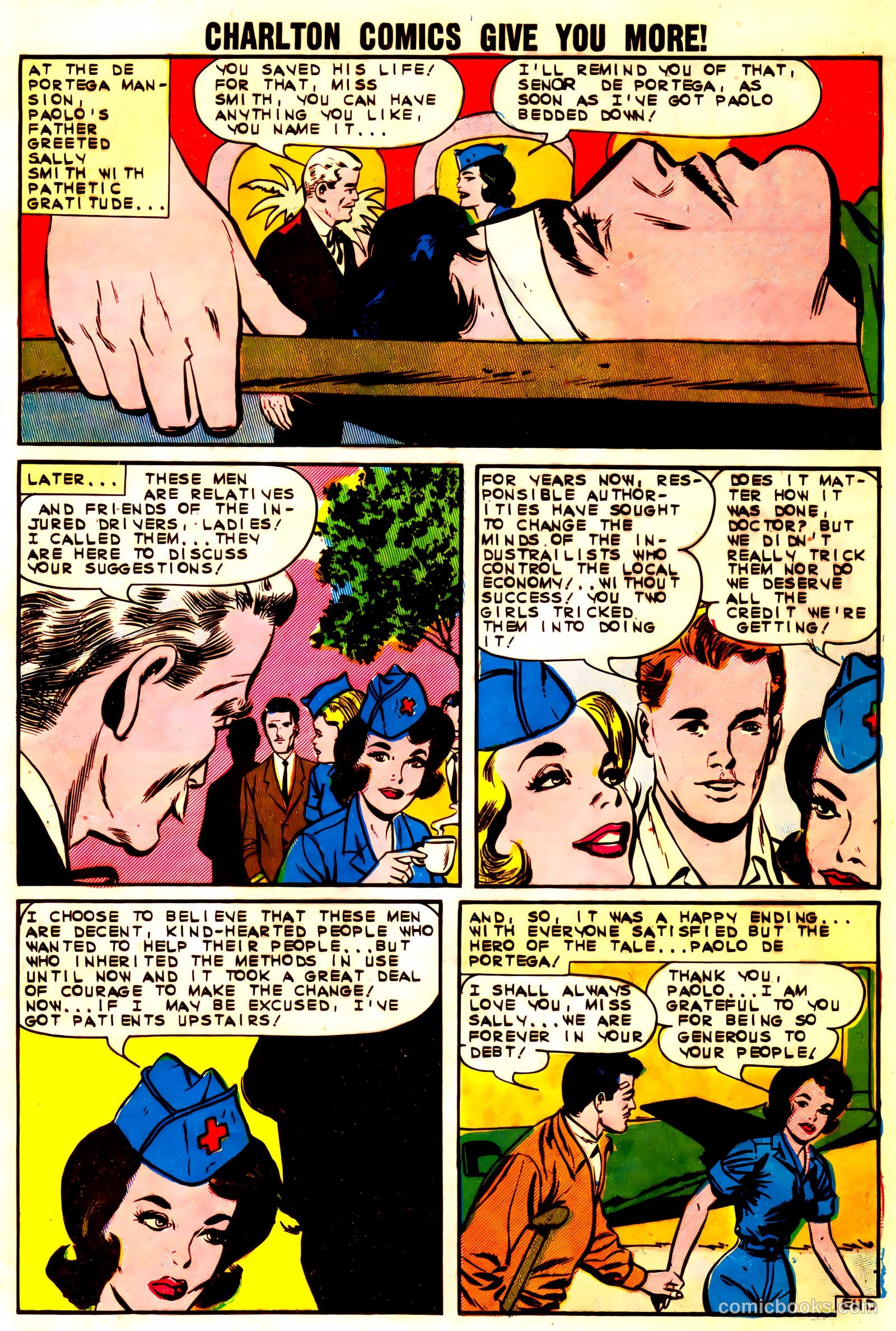 Sue and Sally Smith, Flying Nurses #54 (1963) — page 13 of 36