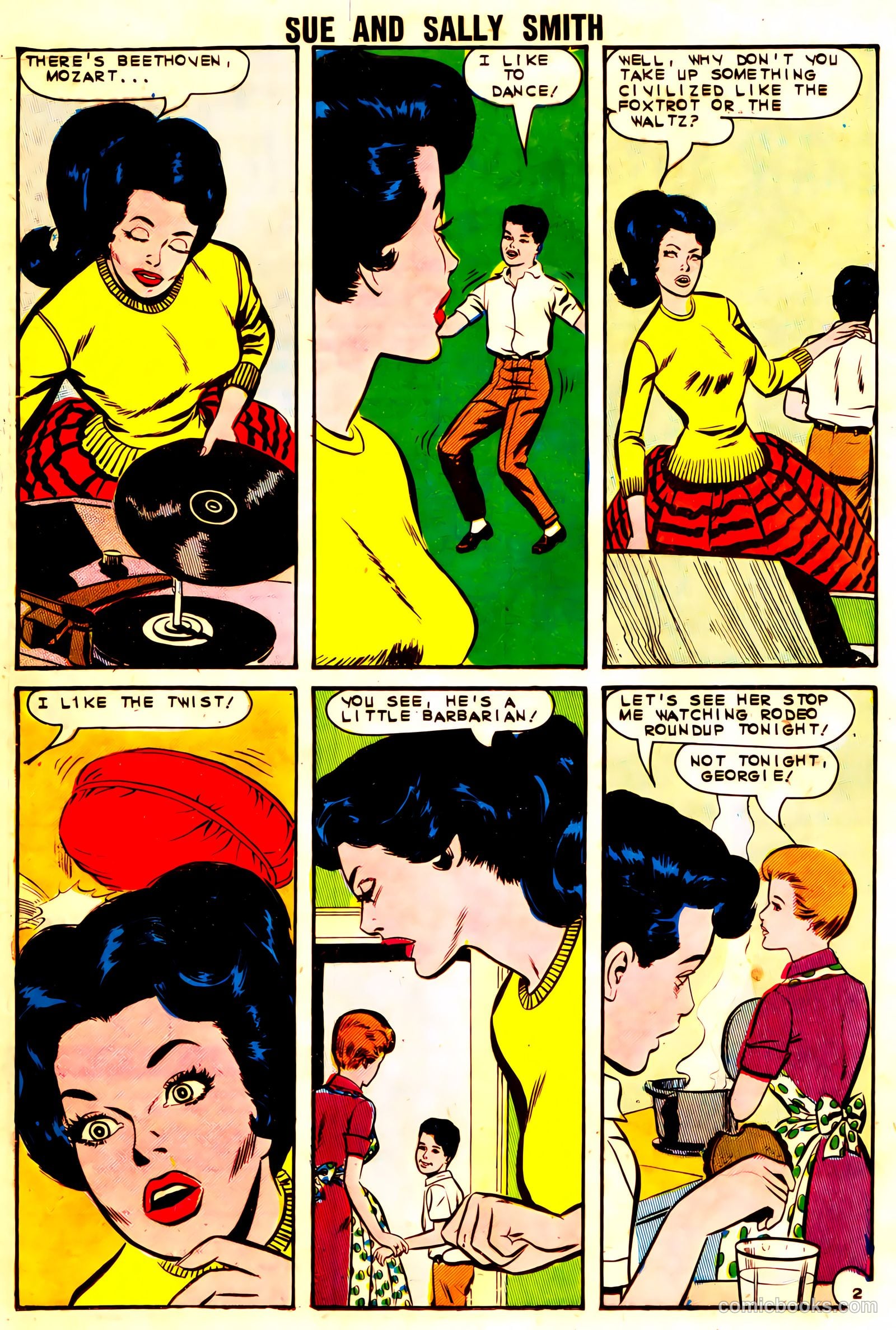 Sue and Sally Smith, Flying Nurses #54 (1963) — page 16 of 36