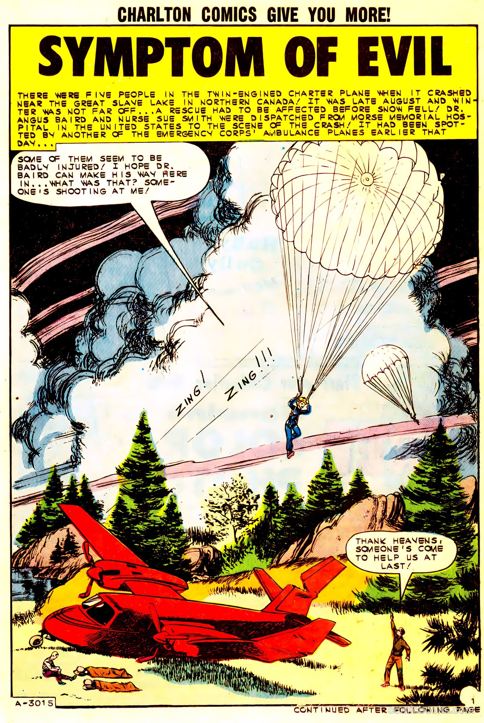Sue and Sally Smith, Flying Nurses #54 (1963) — page 21 of 36