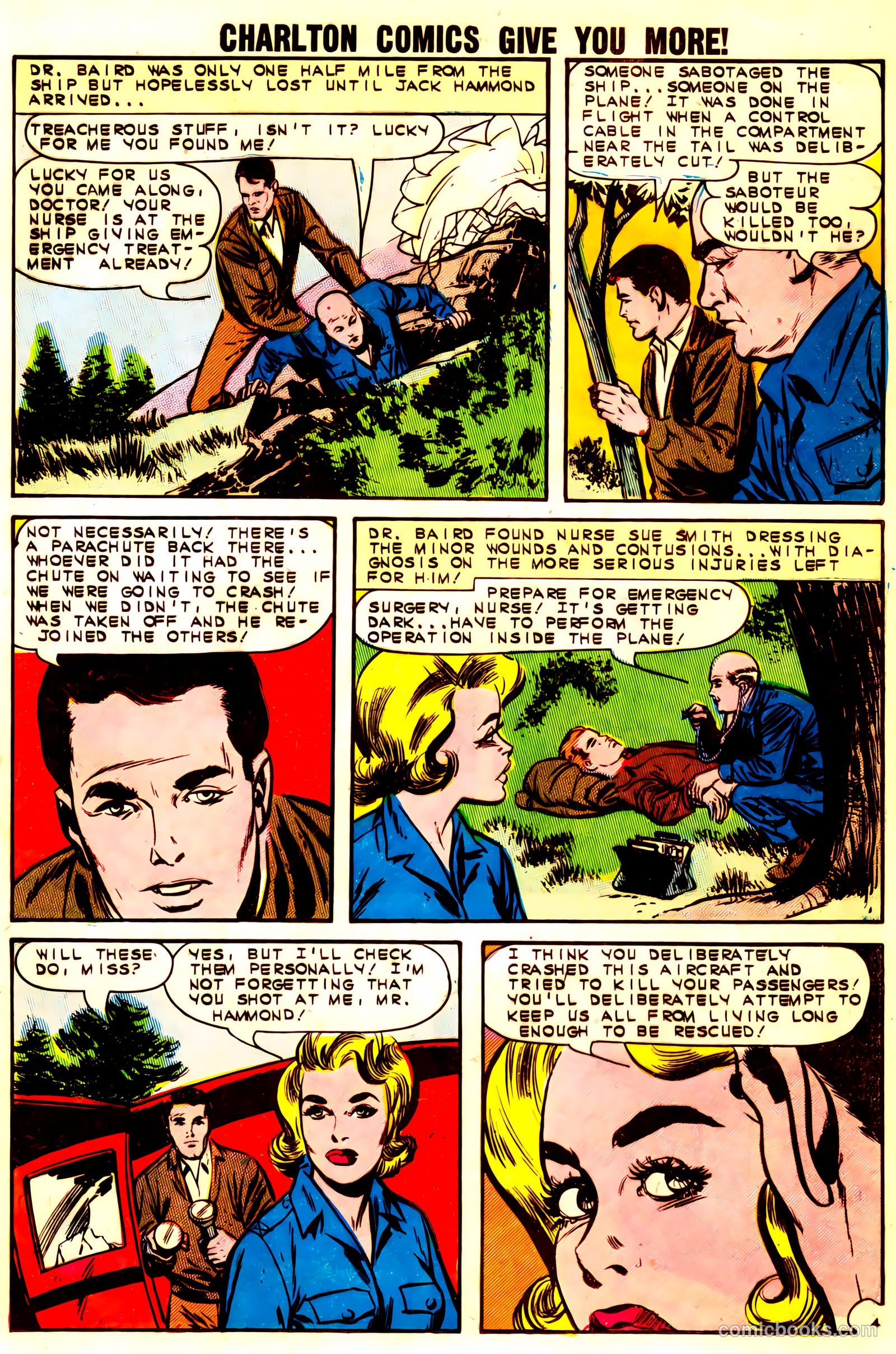 Sue and Sally Smith, Flying Nurses #54 (1963) — page 25 of 36