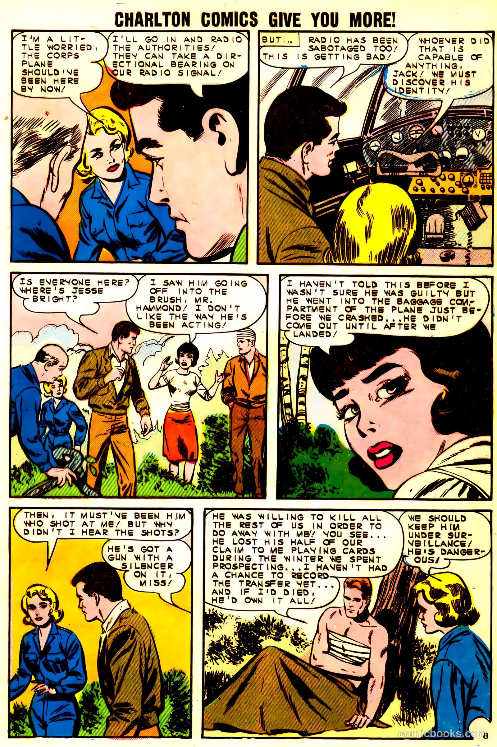 Sue and Sally Smith, Flying Nurses #54 (1963) — page 29 of 36